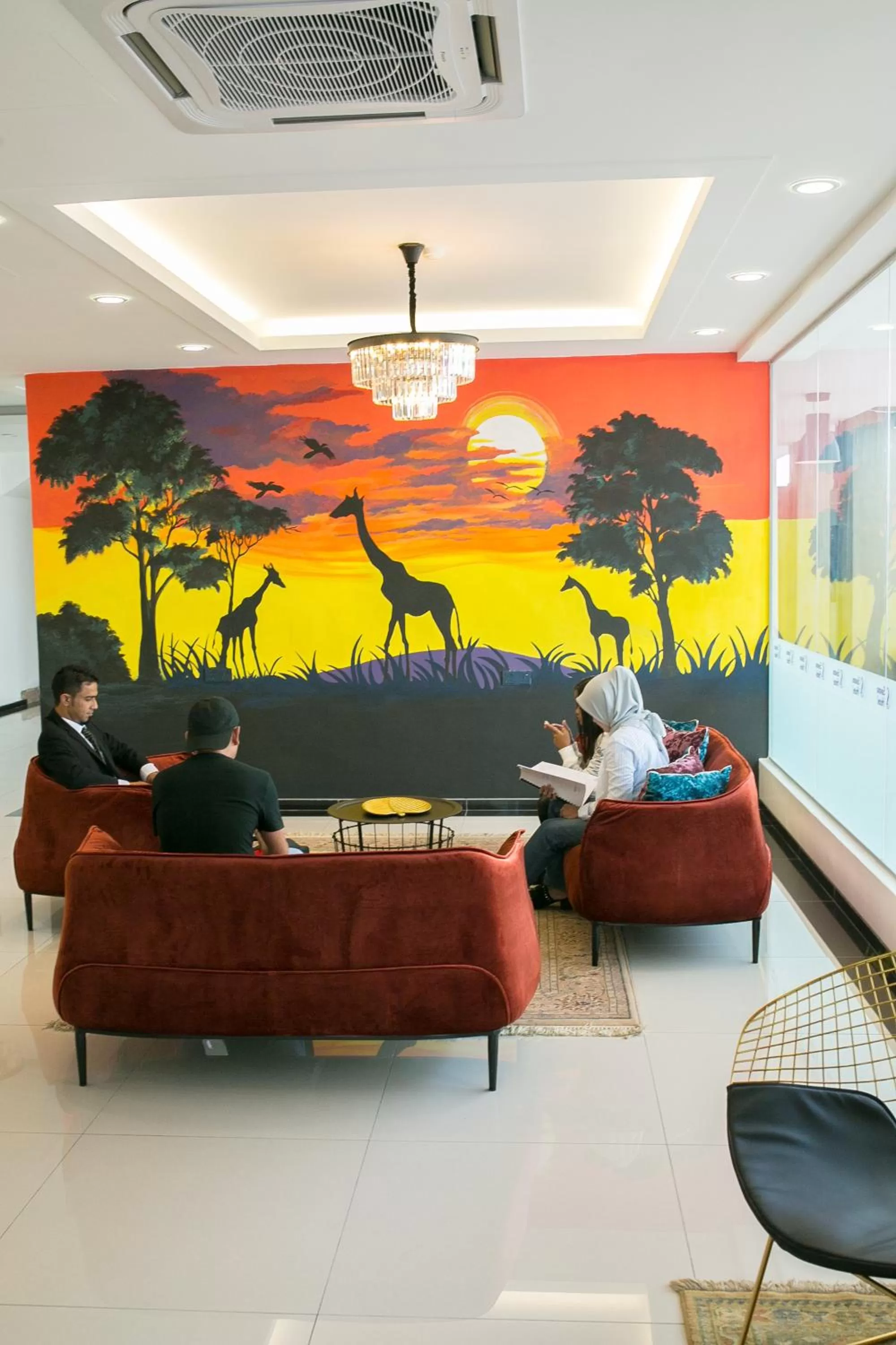 Lobby or reception in Savana Hotel & Serviced Apartments