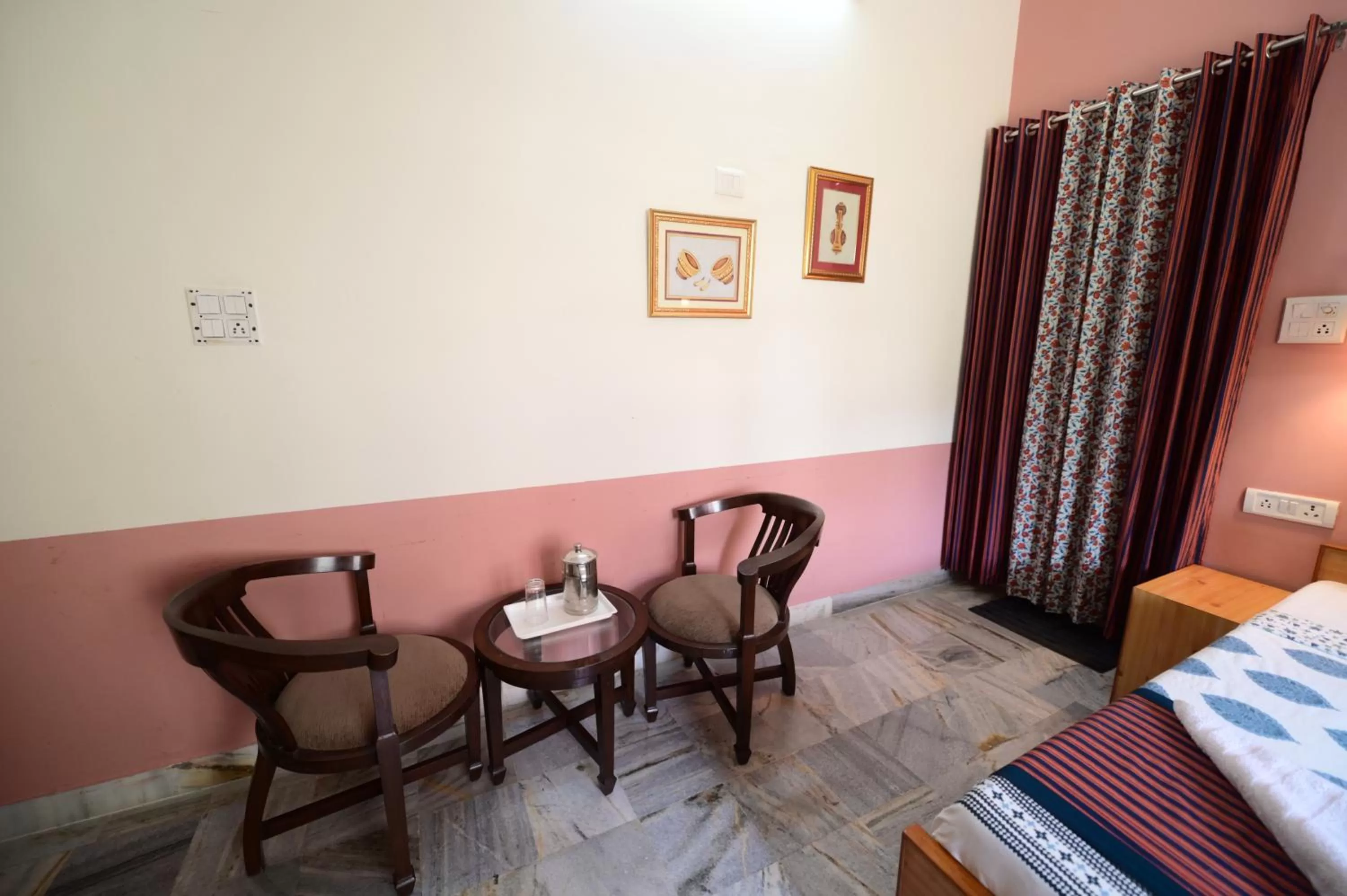 Living room, Bed in Chitra Katha - A Story Per Stay