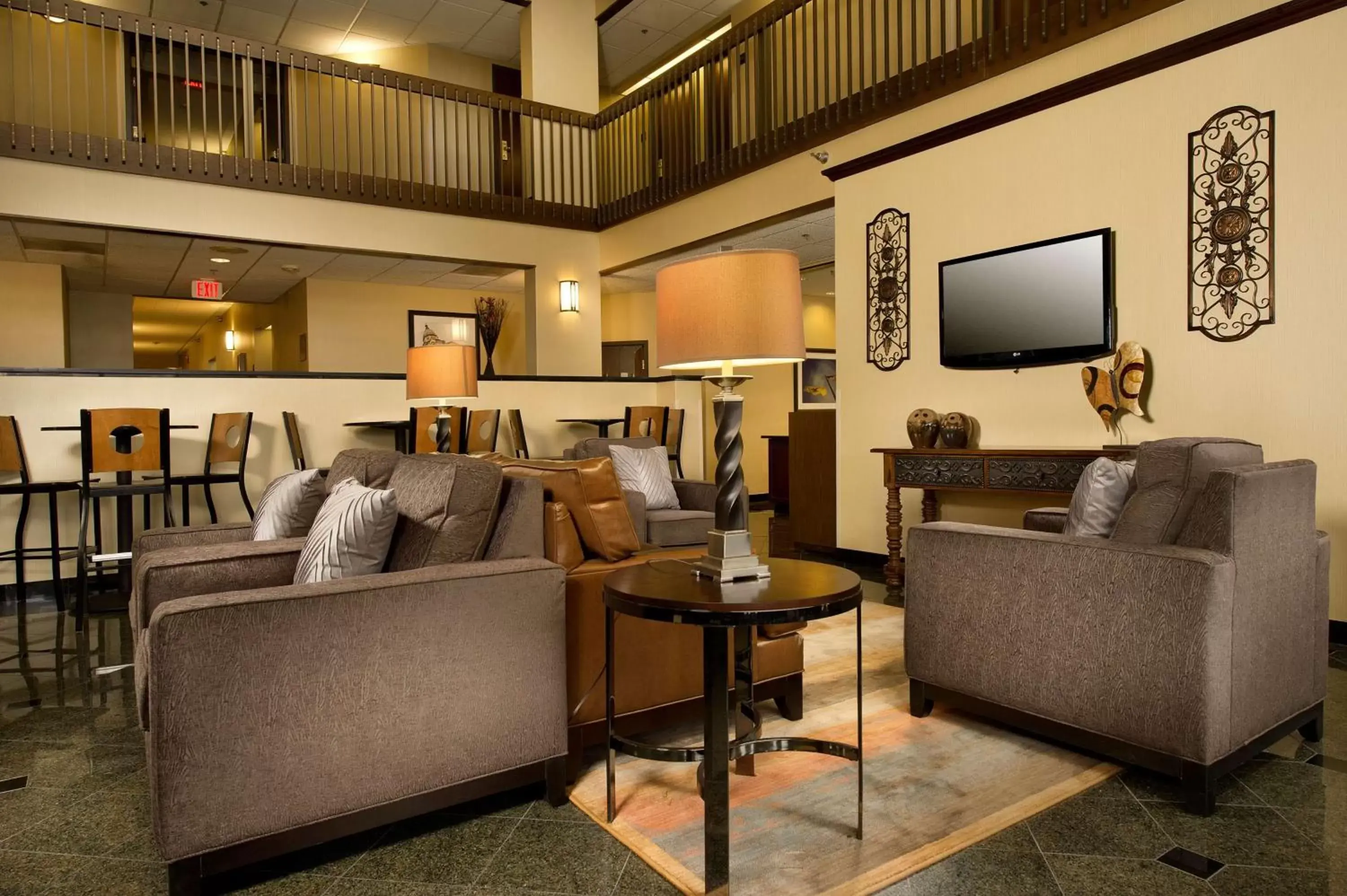 Lobby or reception, Seating Area in Drury Inn & Suites Springfield