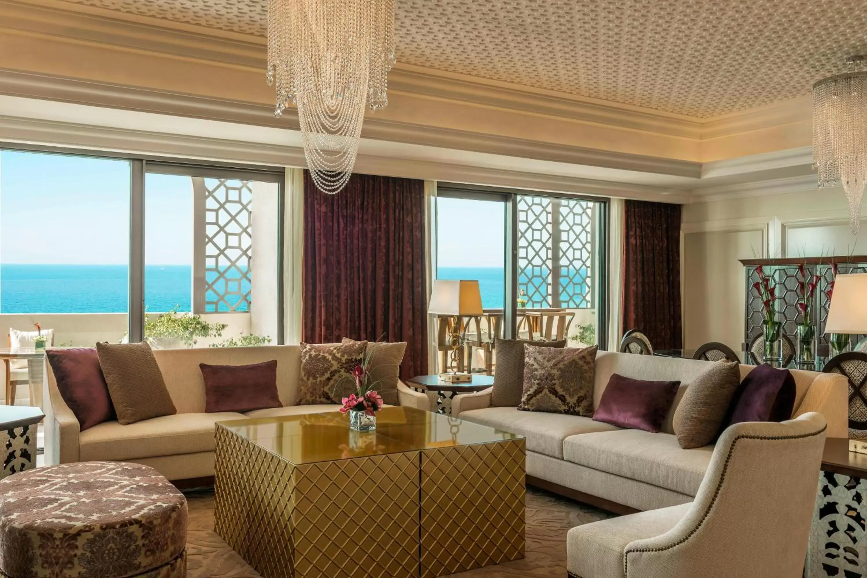 Living room, Seating Area in Ajman Saray, a Luxury Collection Resort, Ajman