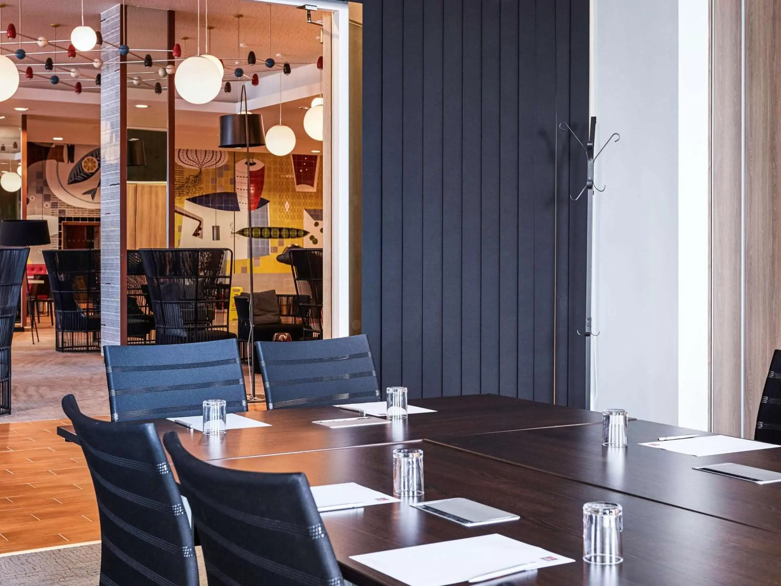 Meeting/conference room, Restaurant/Places to Eat in Aparthotel Adagio Liverpool City Centre