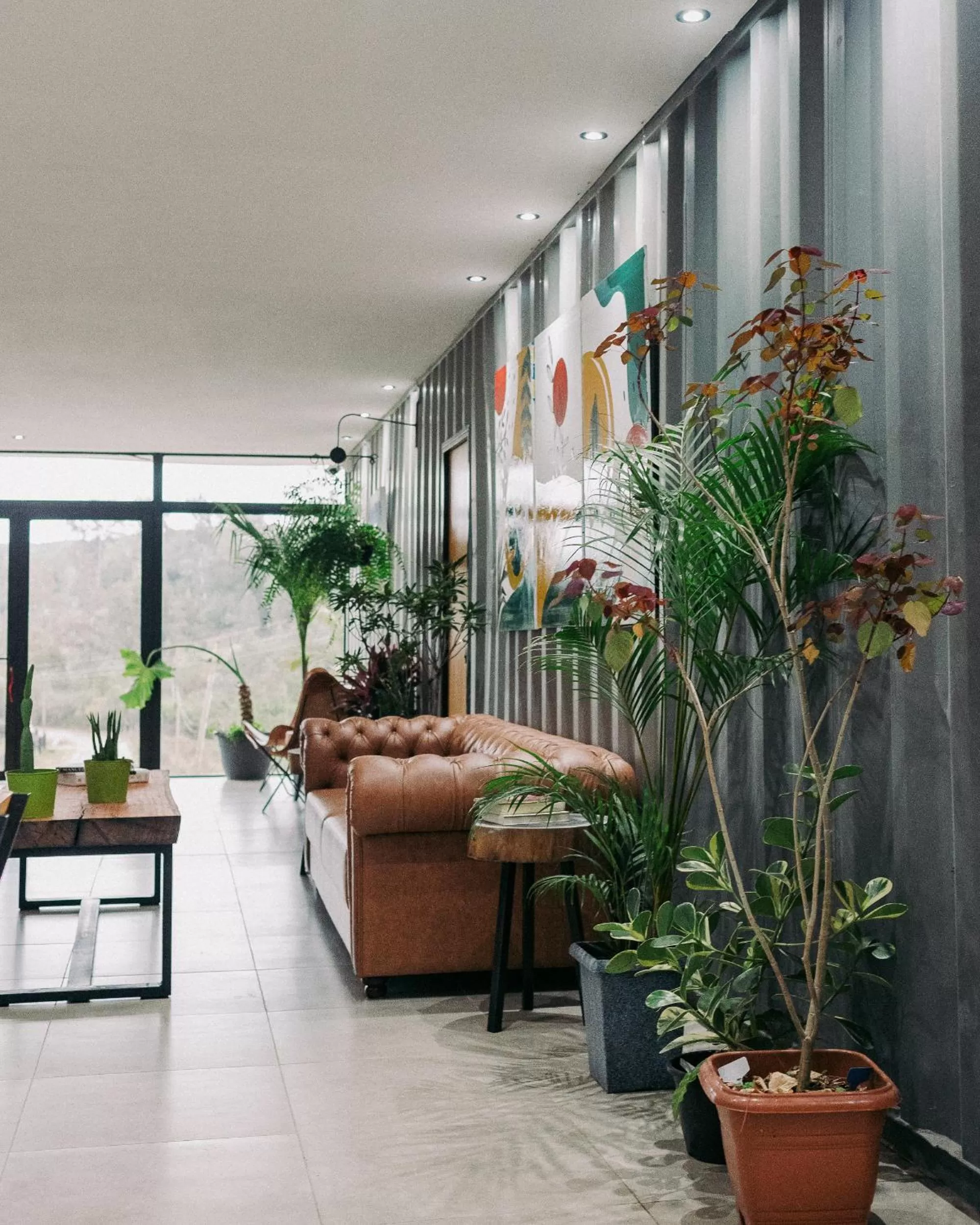 Lobby or reception in Campo Abierto