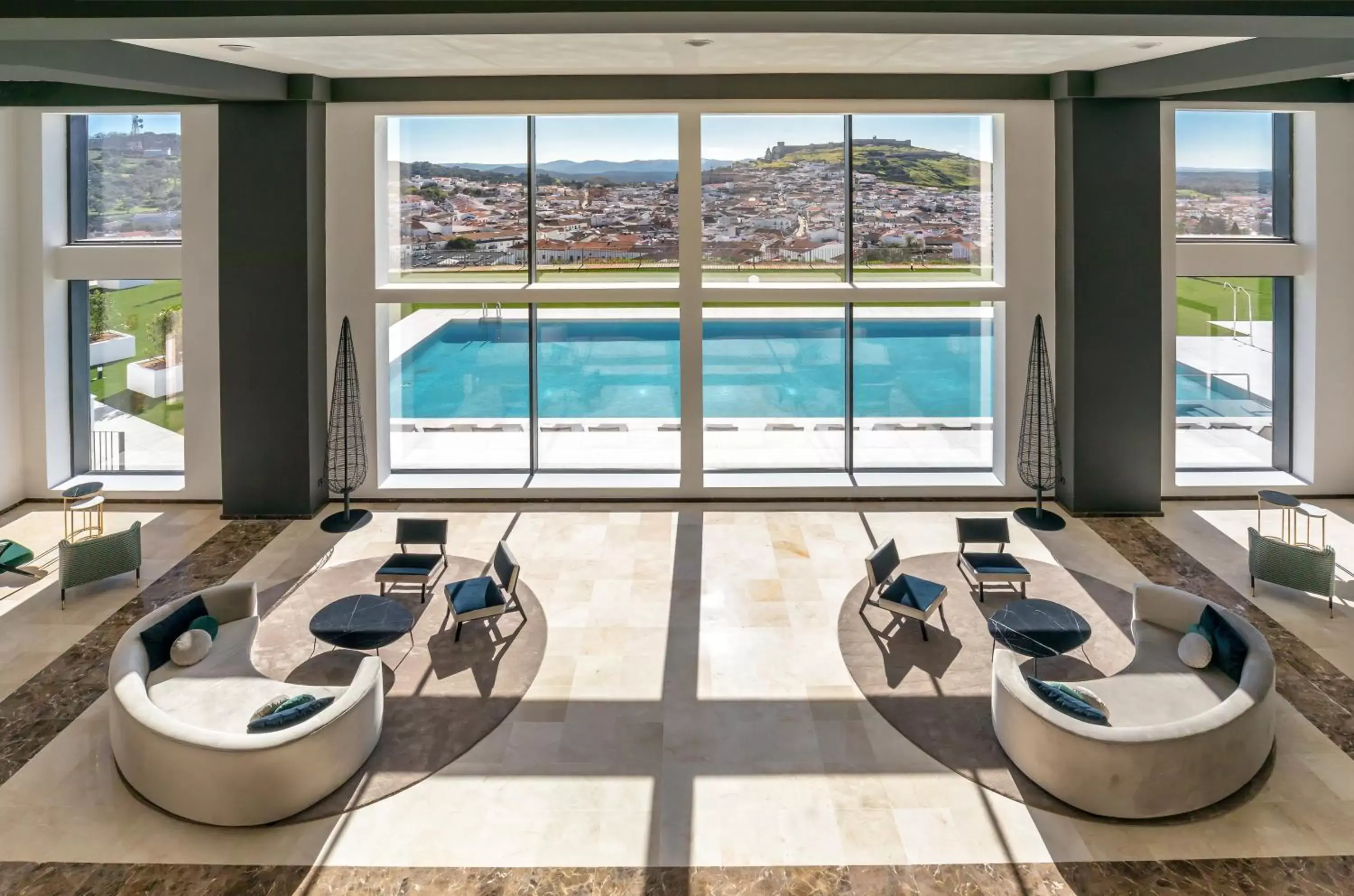 Lobby or reception, Pool View in Barceló Aracena