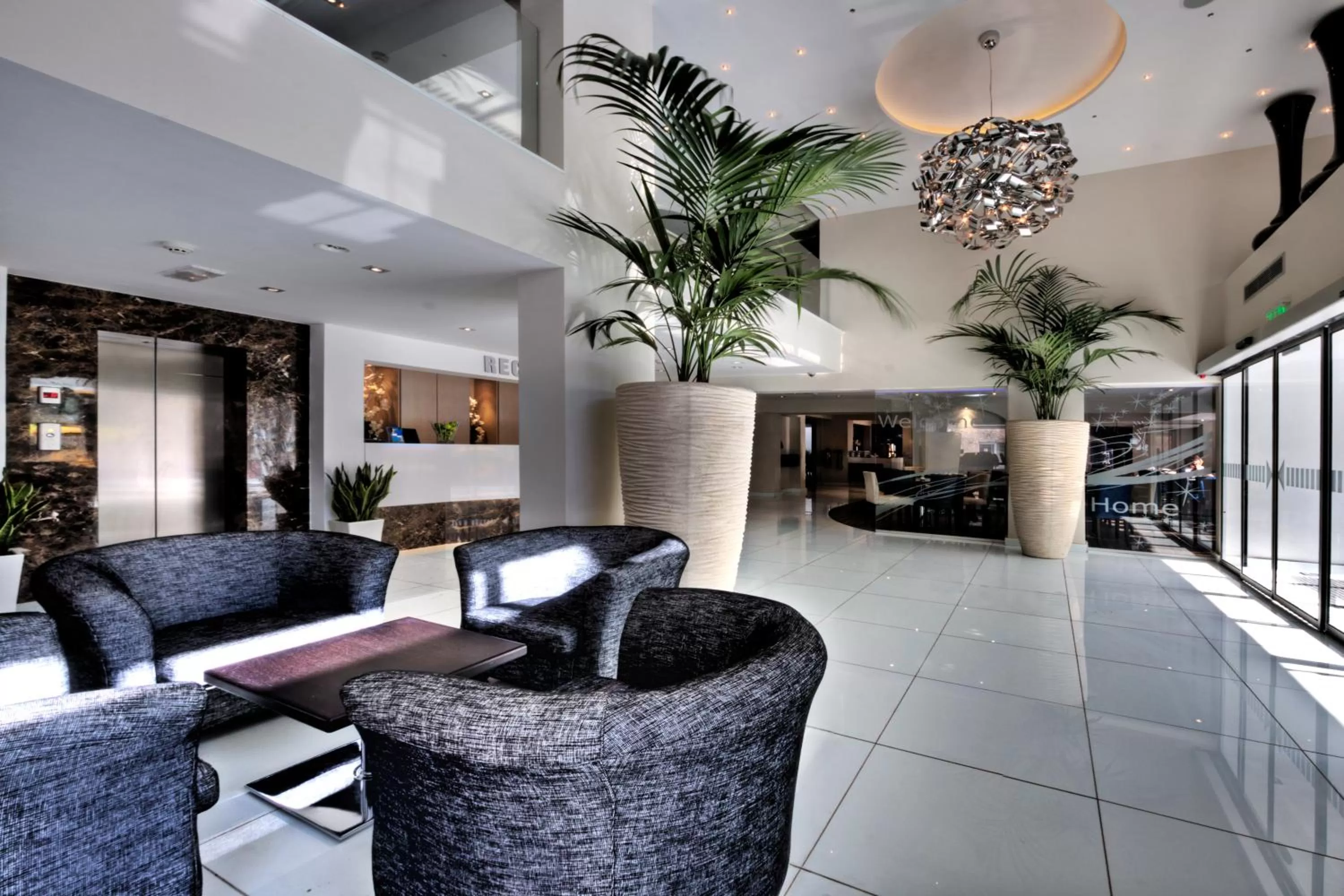 Lobby or reception in Livadhiotis City Hotel