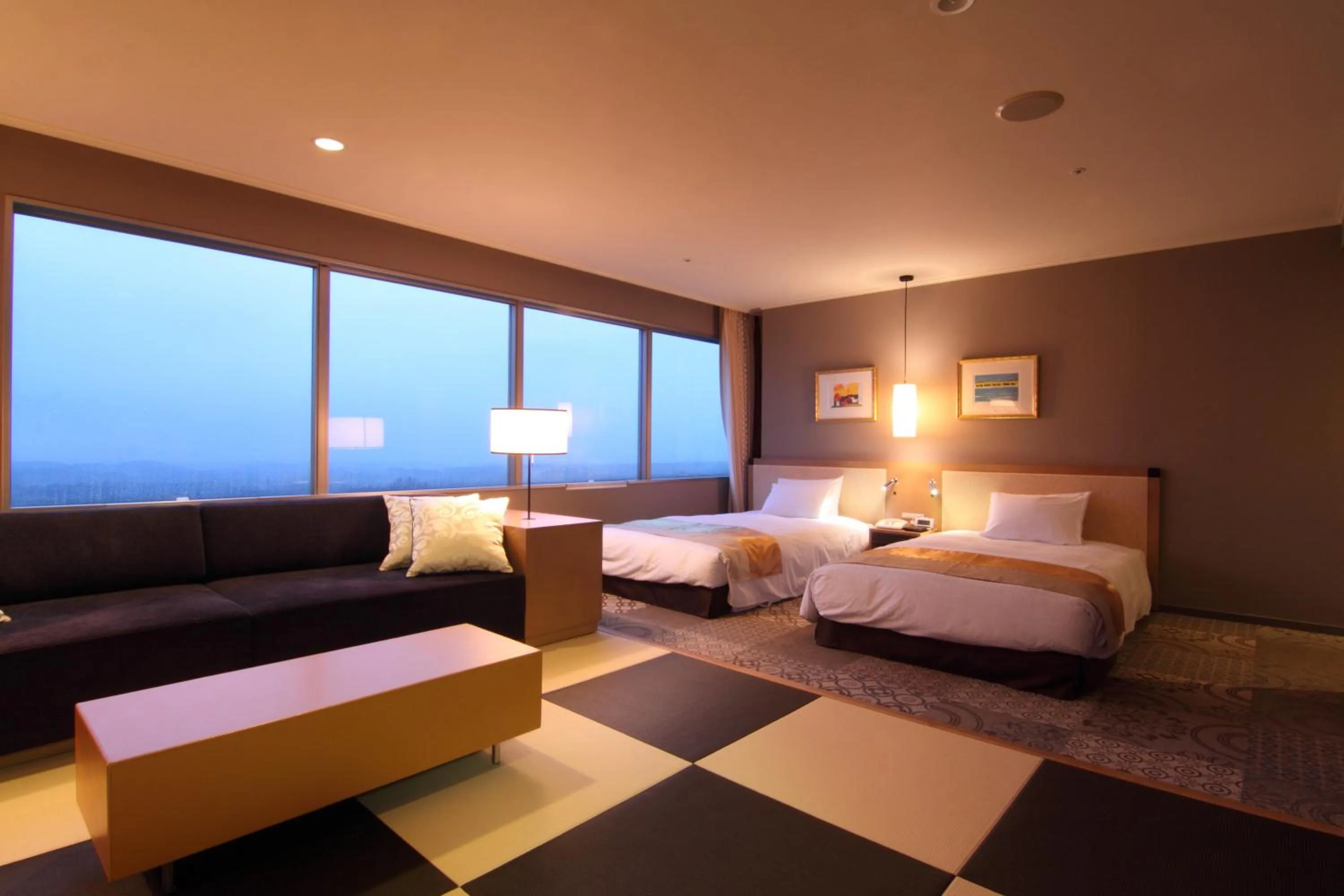 Bedroom, Bed in Hotel Epinard Nasu