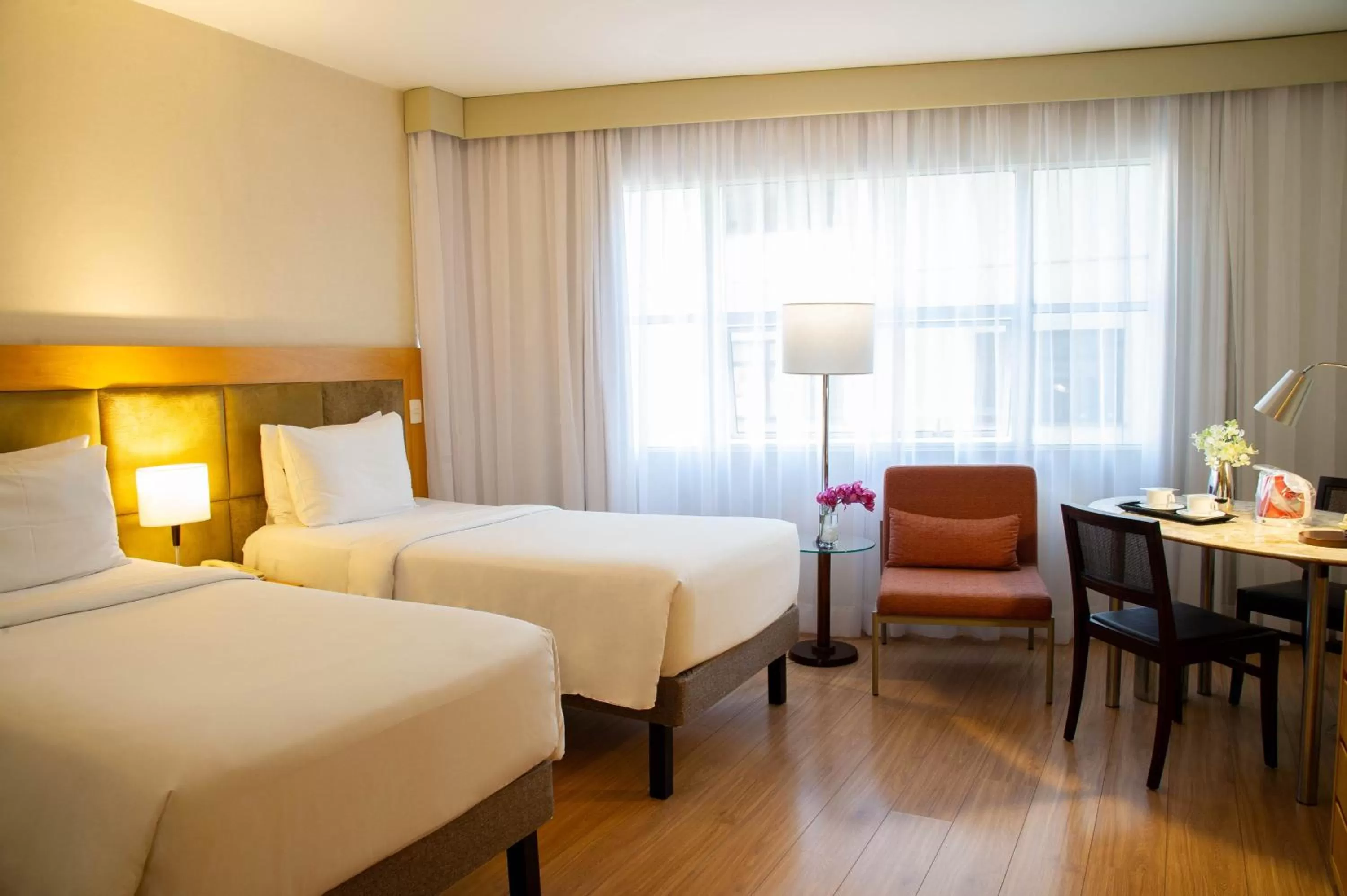 Bed in Mercure Sao Paulo Jardins