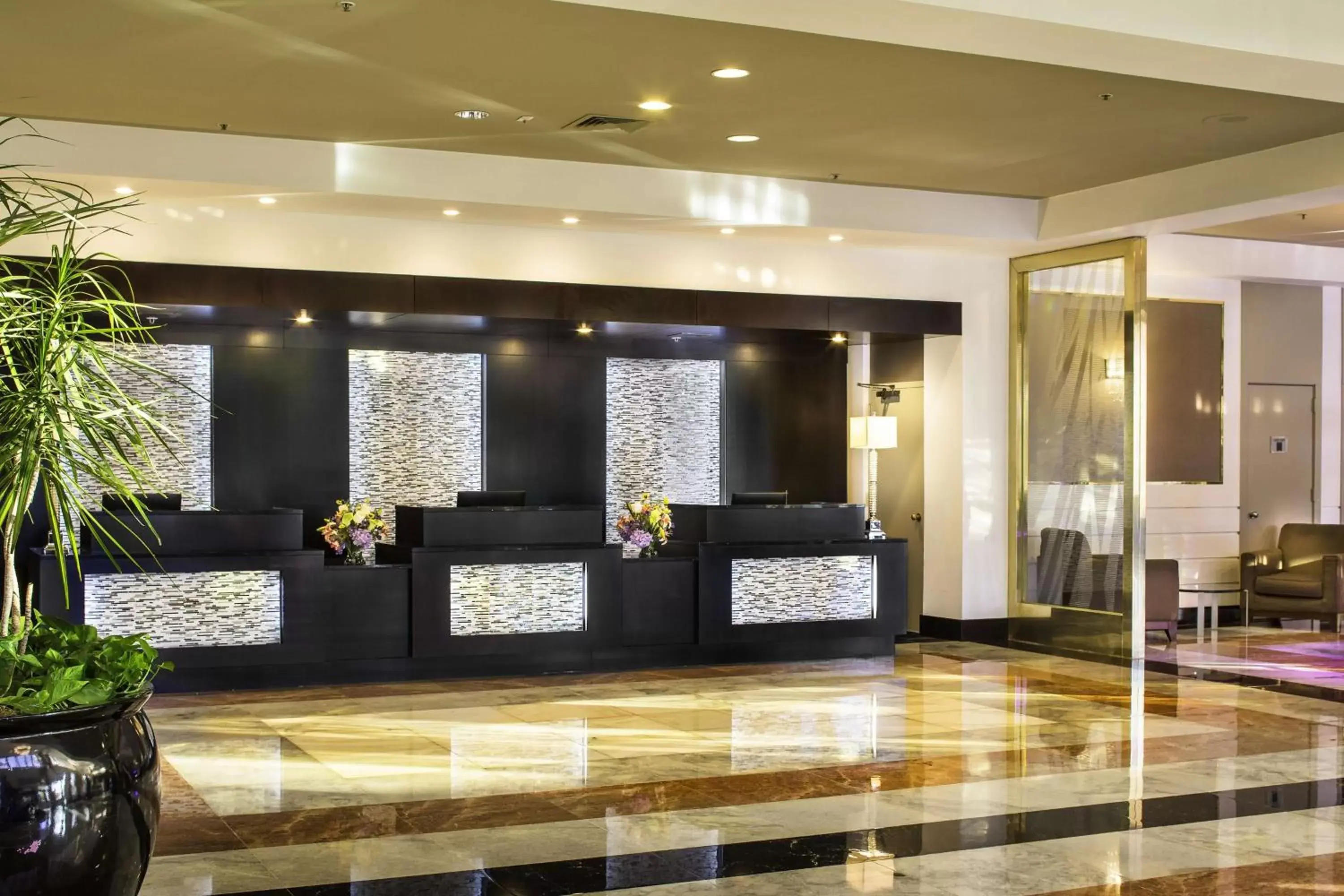 Lobby or reception, Lobby/Reception in LaGuardia Plaza Hotel