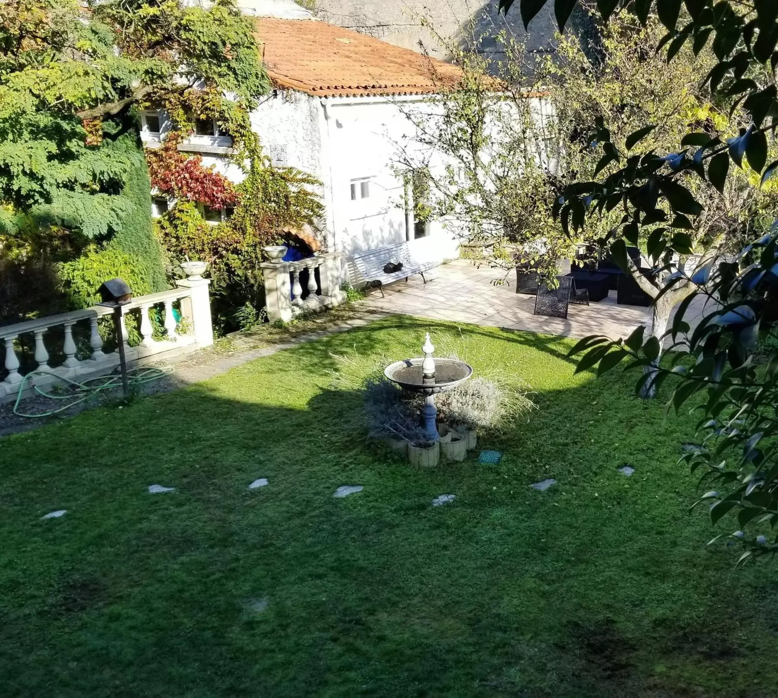 Garden in La Maison Blanche