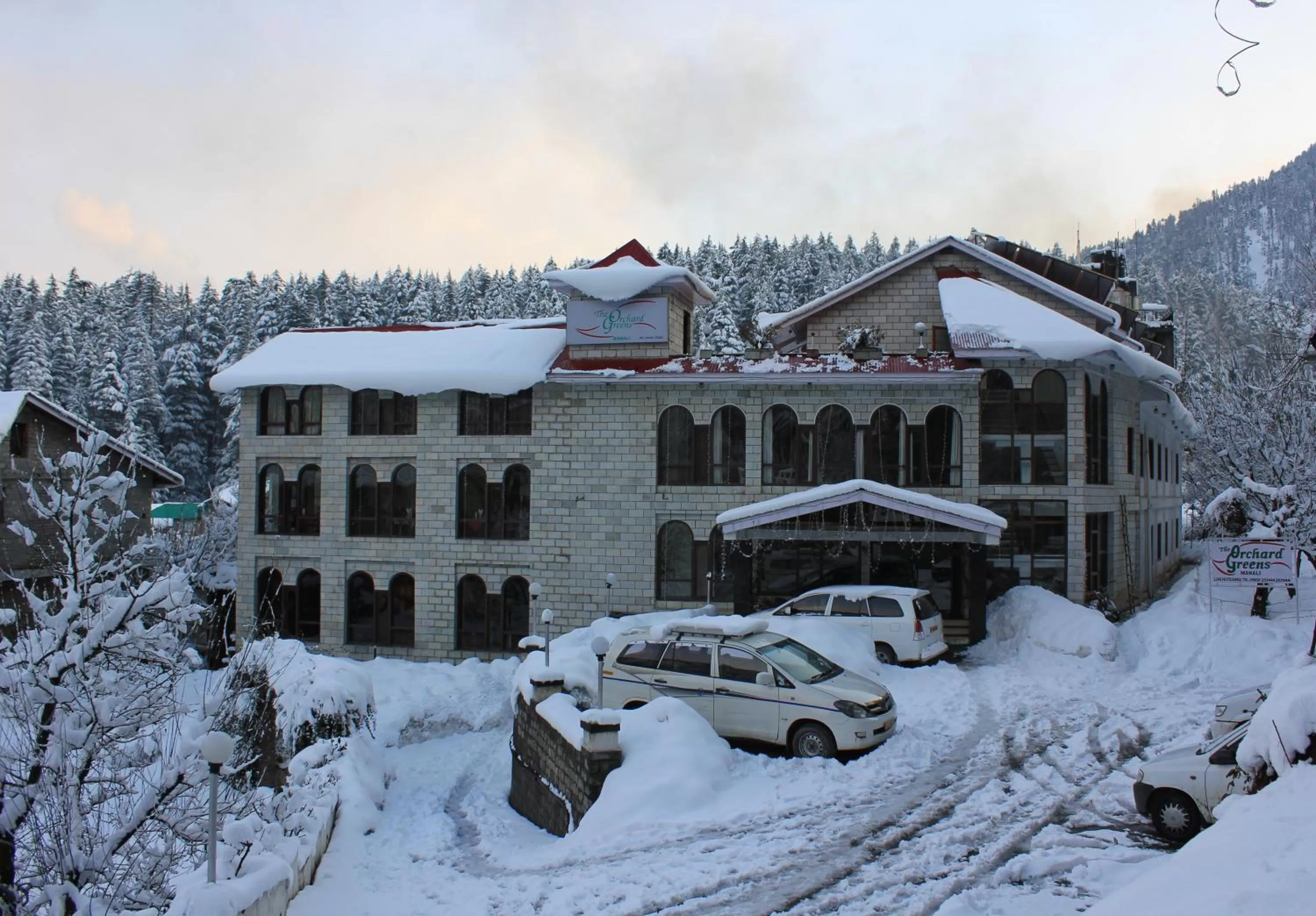 Winter in The Orchard Greens