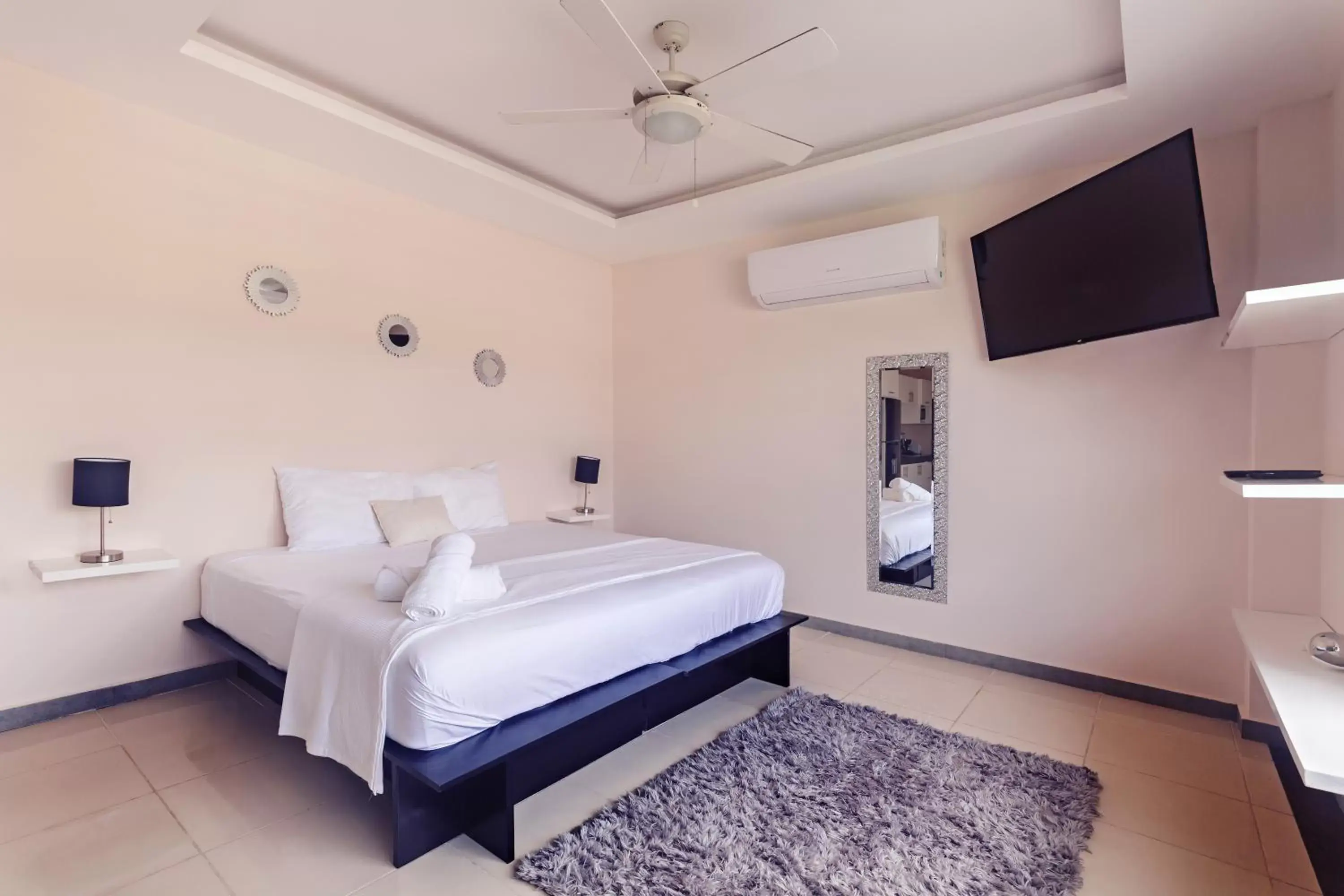 Bedroom, Bed in Hotel CARPE DIEM Tulum by Nah Hotels