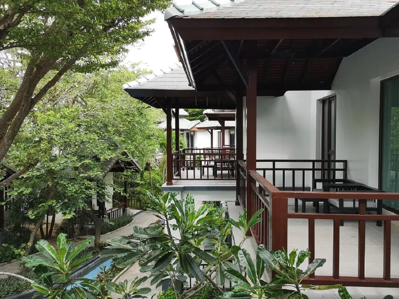 Garden view in The Zign Hotel Premium Villa Garden view in The Zign Hotel Premium Villa