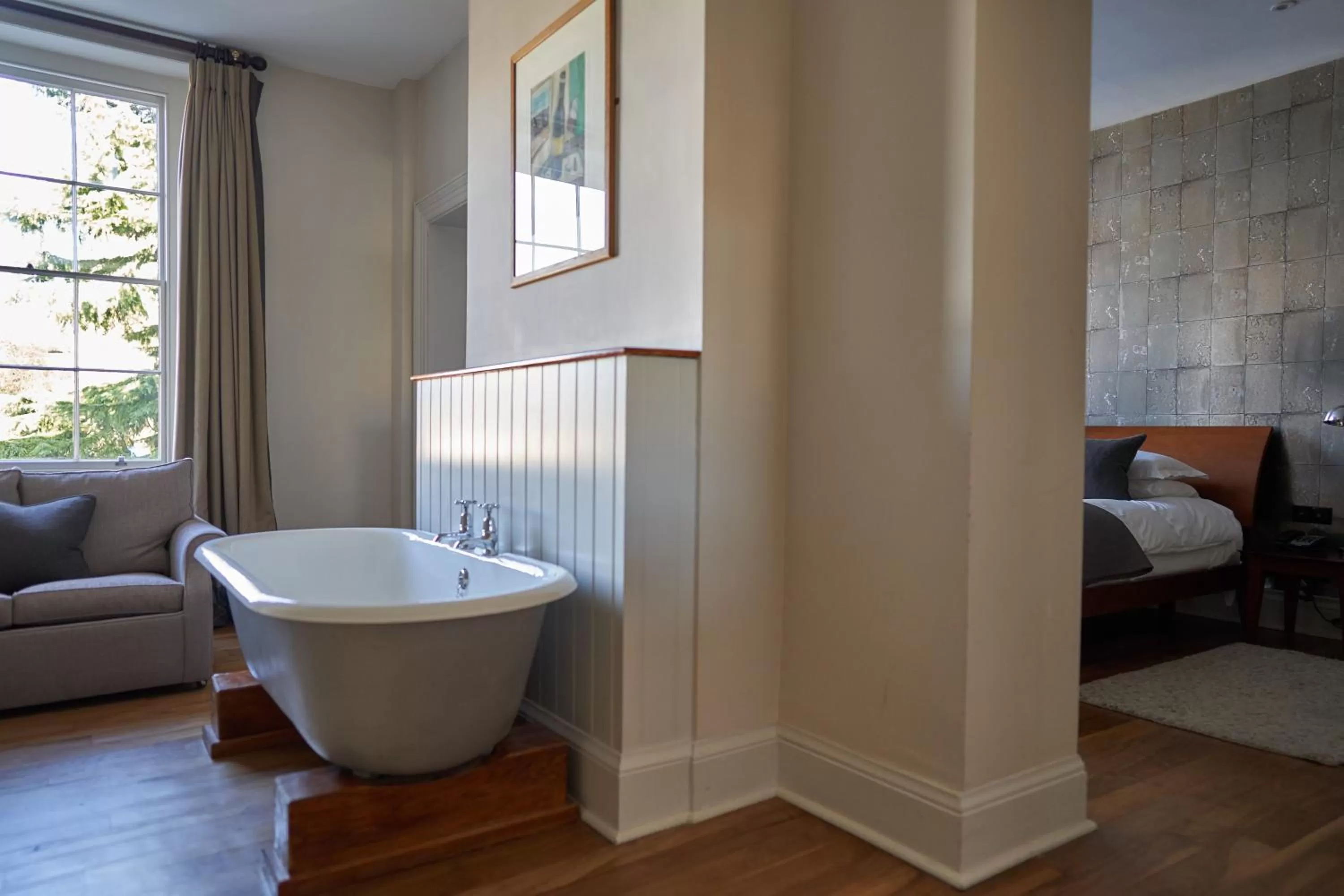 Seating area, Bed in Hotel Du Vin & Bistro Tunbridge Wells