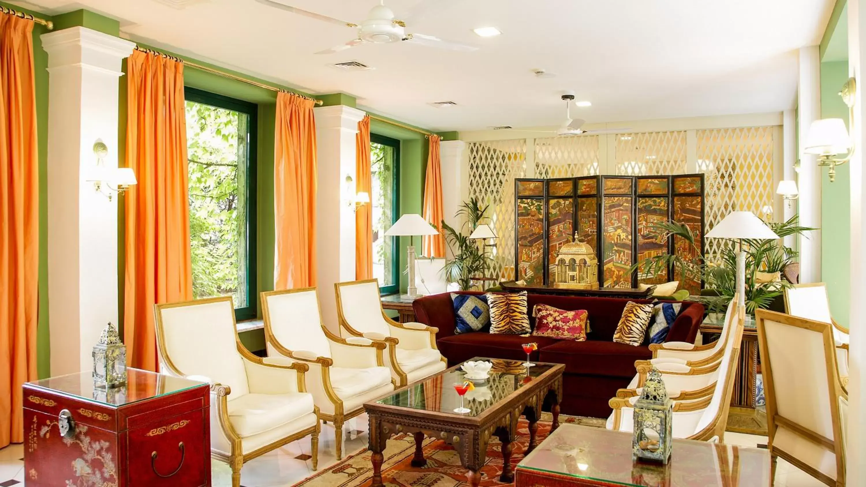 Lobby or reception in Hotel Victoria & Iside Spa Lobby or reception in Hotel Victoria & Iside Spa