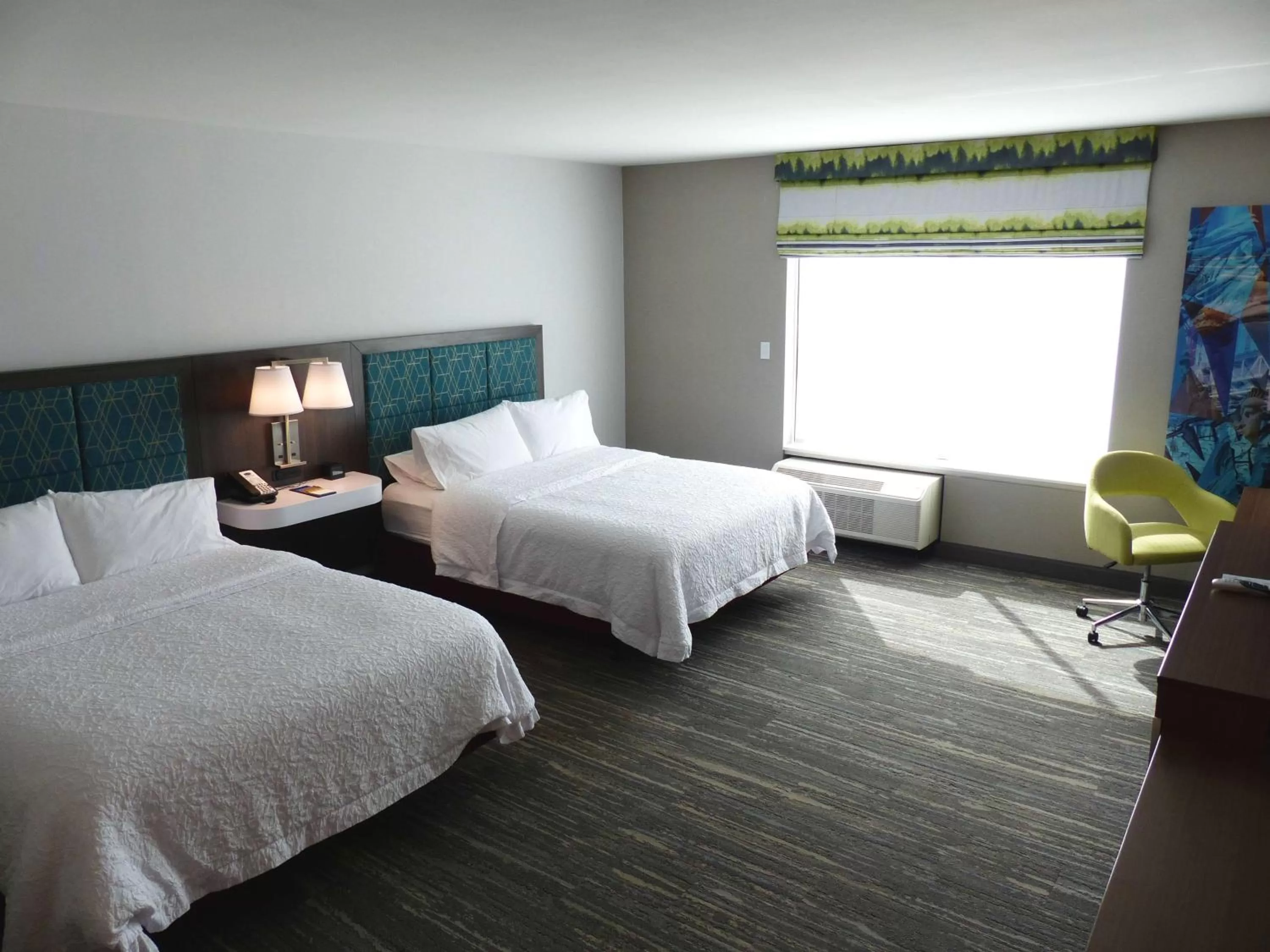 Queen Suite with Two Queen Beds - Mobility/Hearing Accessible - Non-Smoking in Hampton Inn By Hilton Paramus