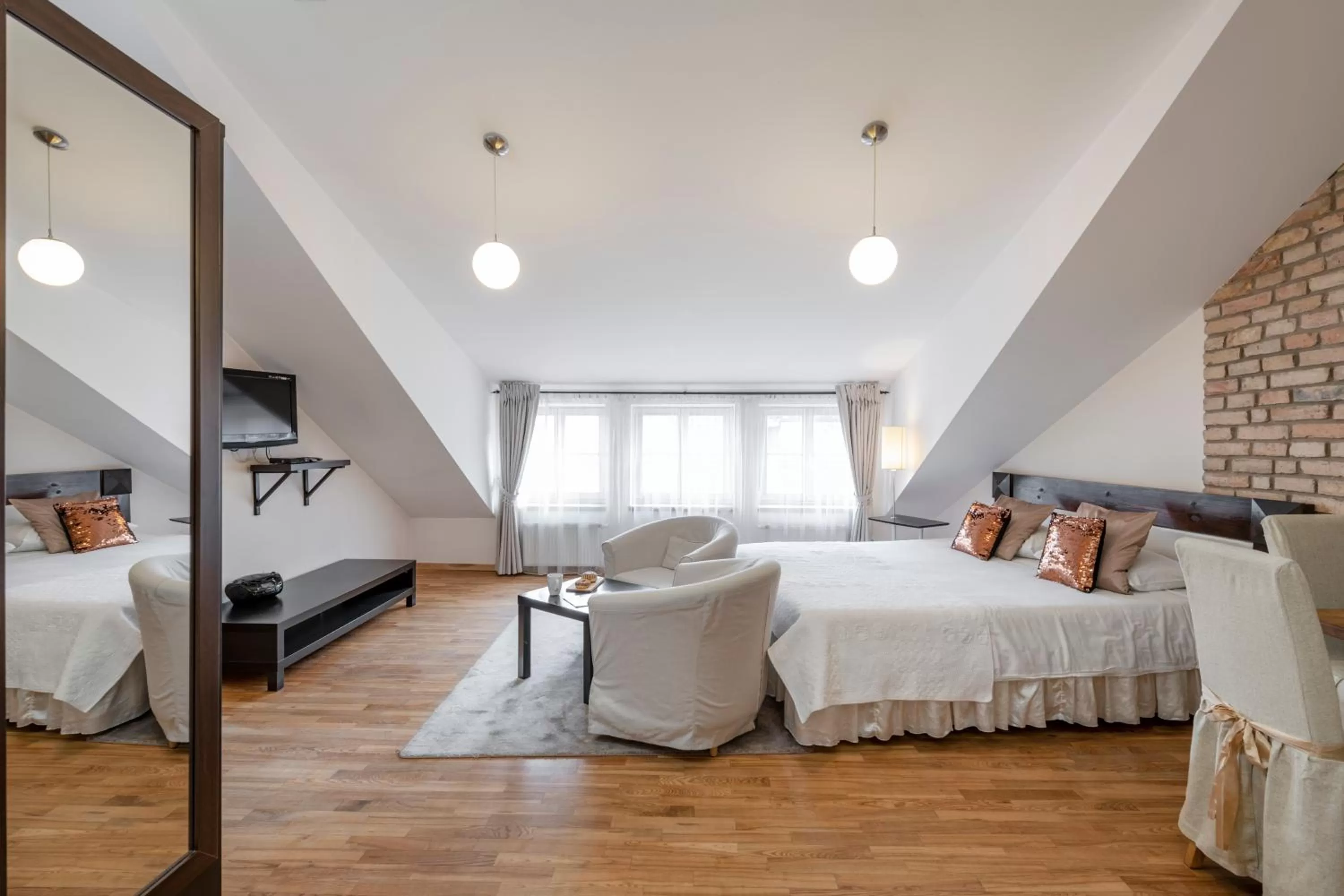 Photo of the whole room in Vilnius Apartments