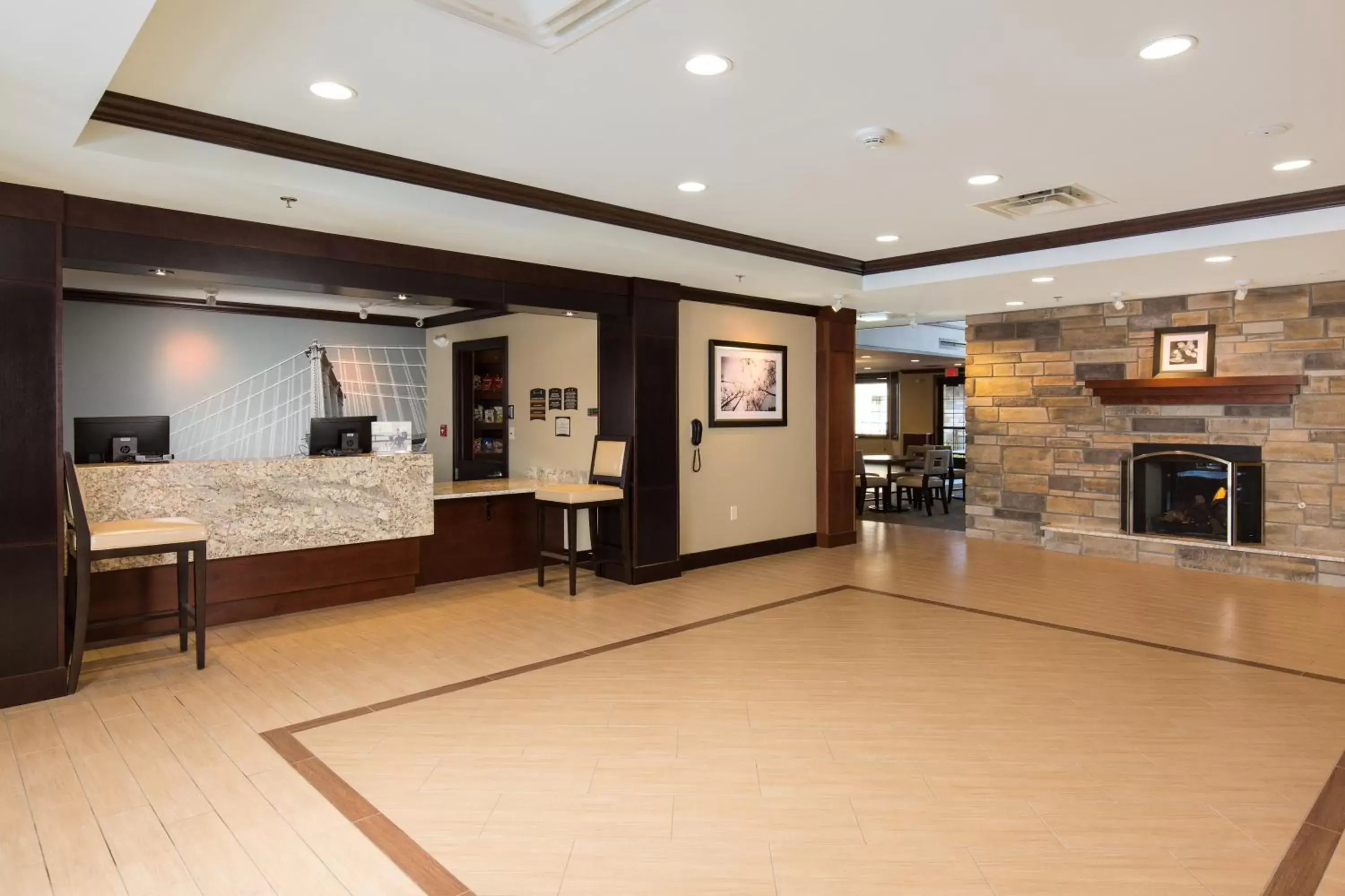 Lobby or reception, Lobby/Reception in Staybridge Suites - Columbus Polaris, an IHG Hotel