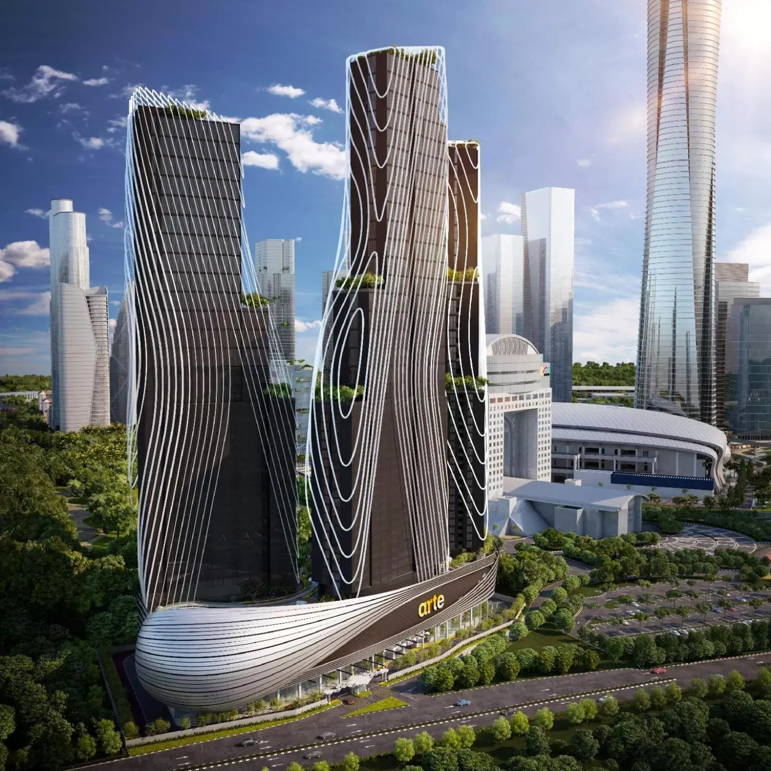 Property building in AMI Suites - Arte Mont Kiara Property building in AMI Suites - Arte Mont Kiara