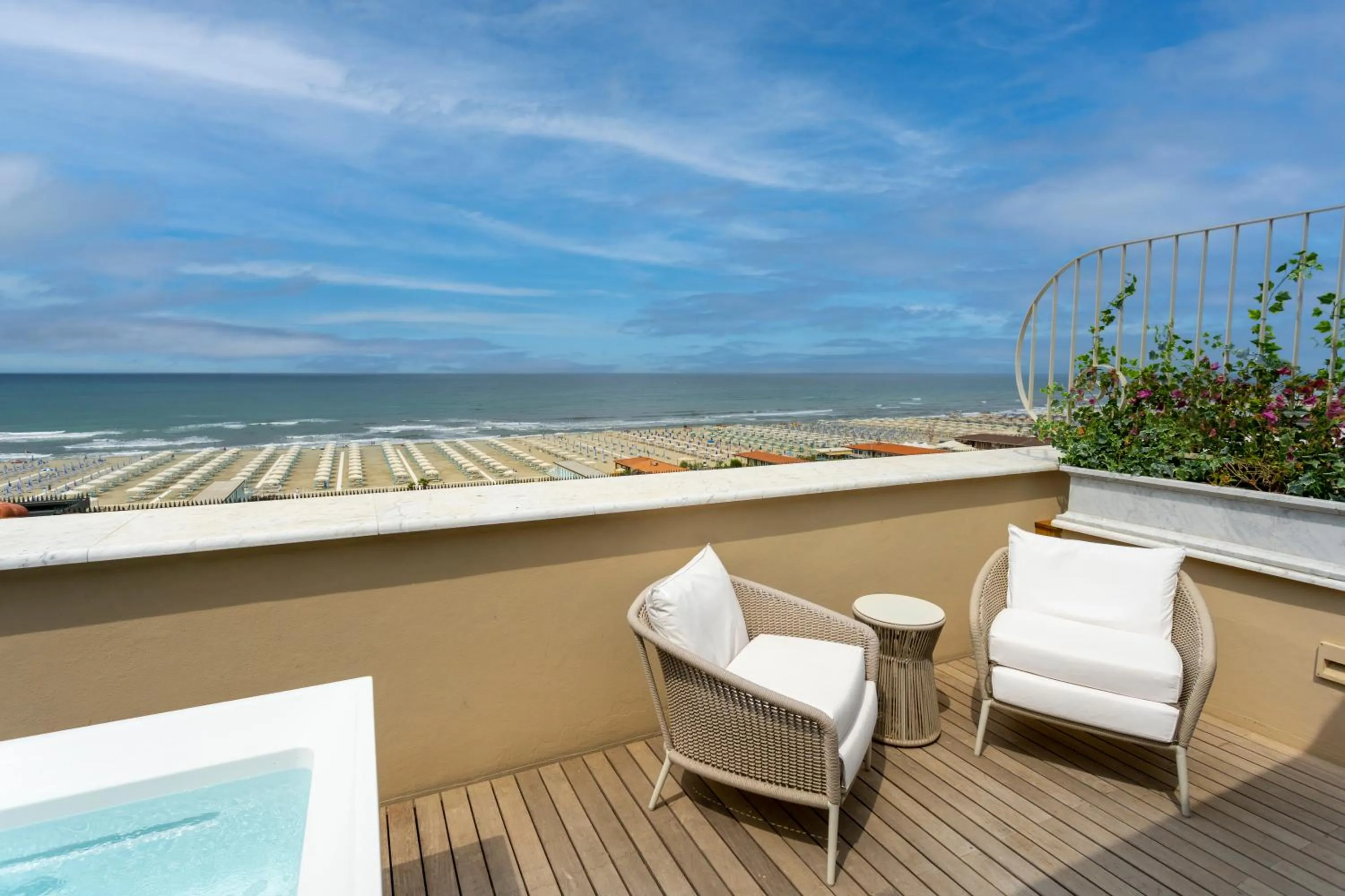Balcony/Terrace in Grand Hotel Principe Di Piemonte