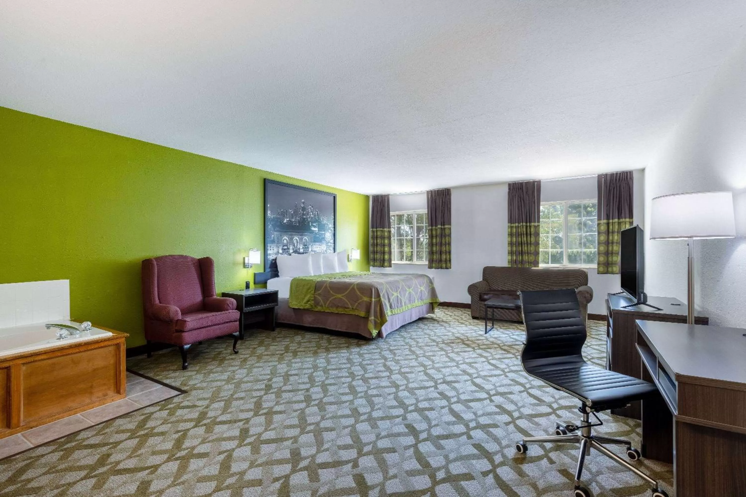 Bed in Super 8 by Wyndham De Soto