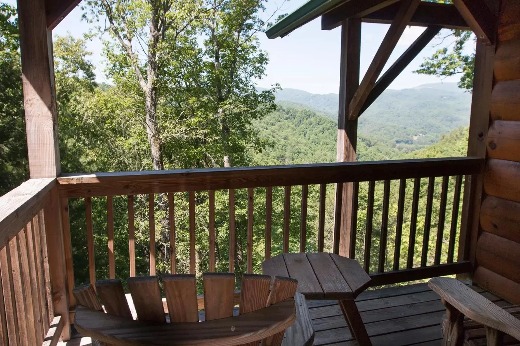 Balcony/Terrace in Lazy Bear Lodge