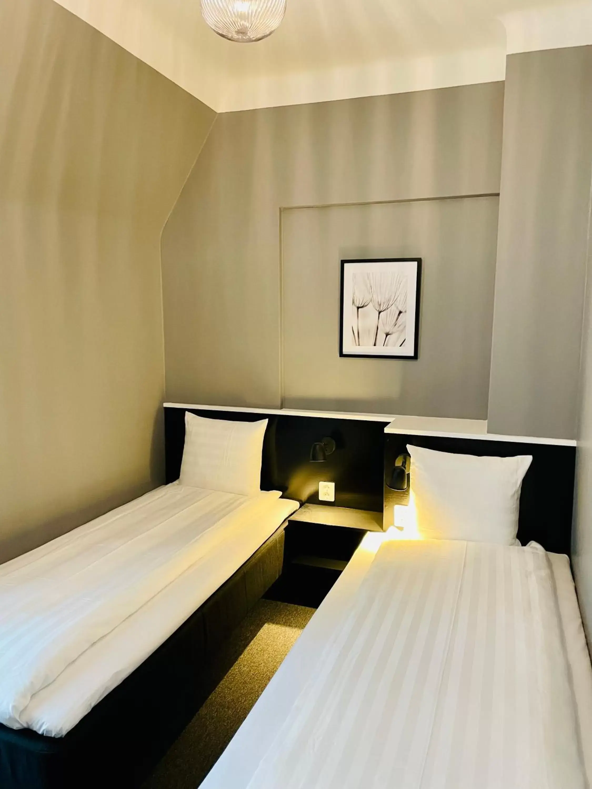 Bed in Birka Hotel