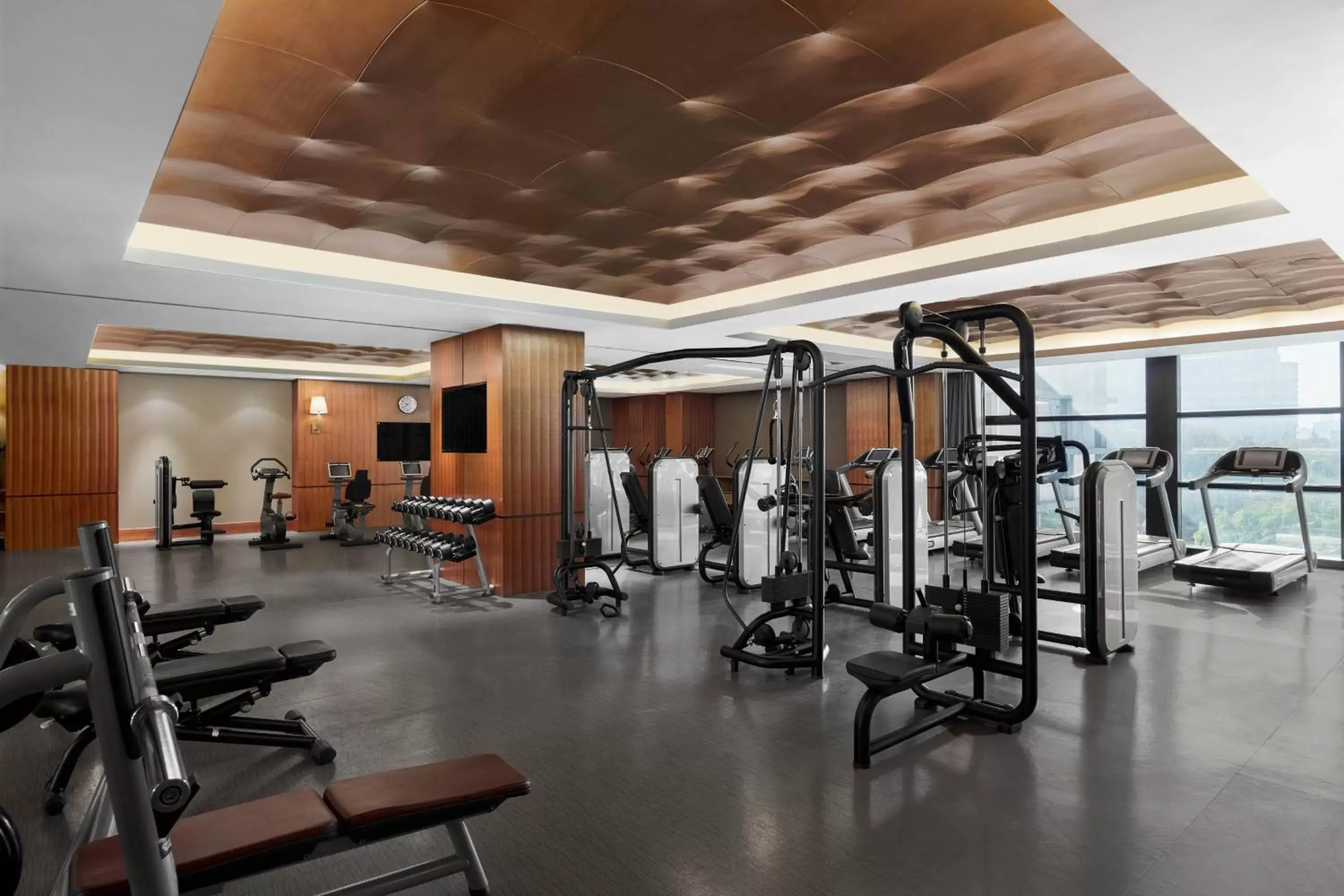 Fitness centre/facilities, Fitness Center/Facilities in Suzhou Marriott Hotel