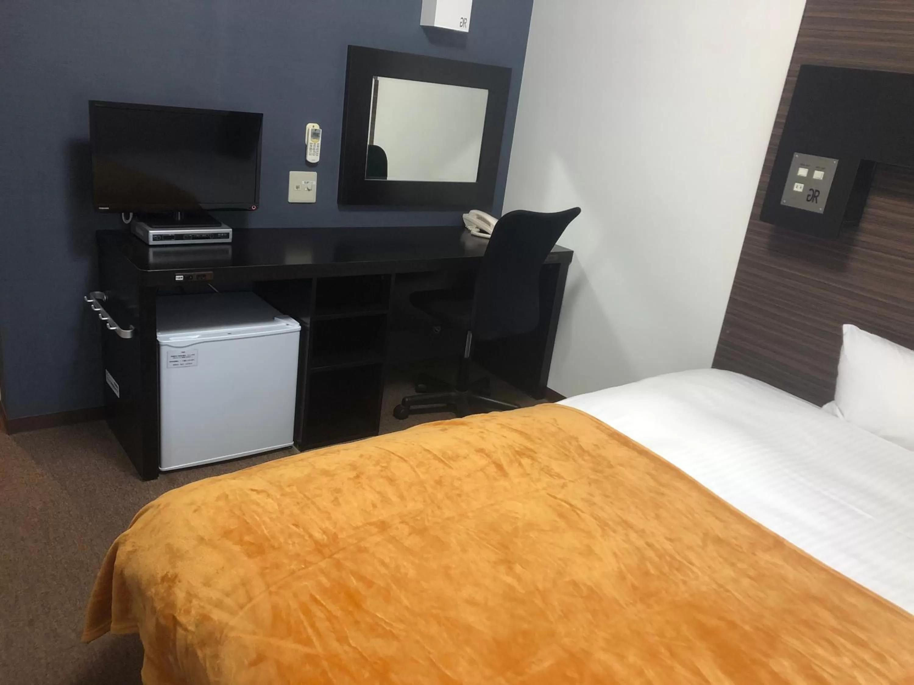 Photo of the whole room, Bed in Green Rich Hotel Hamada Ekimae (Artificial hot spring Futamata Yunohana)