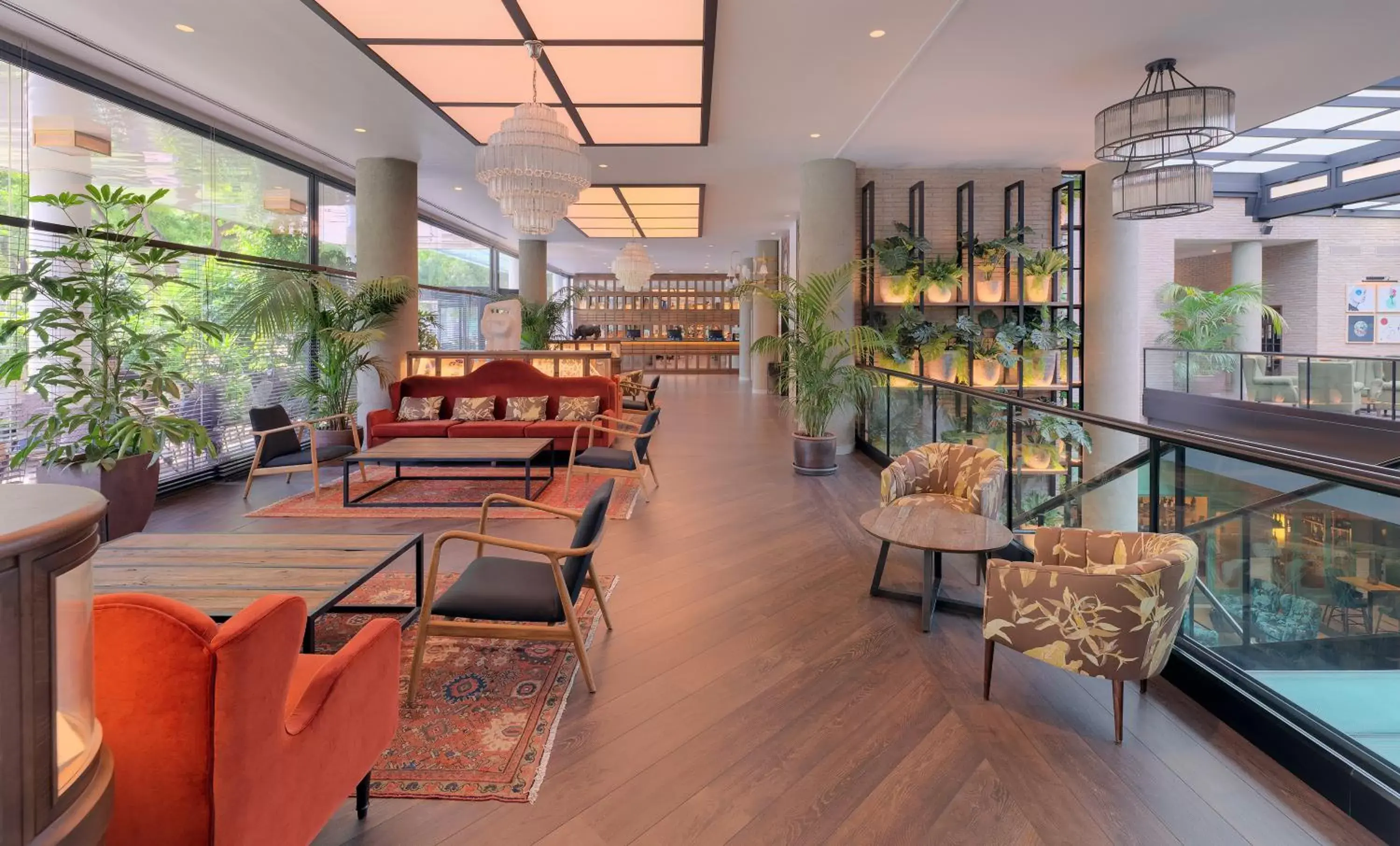 Lobby or reception in H10 Marina Barcelona Lobby or reception in H10 Marina Barcelona