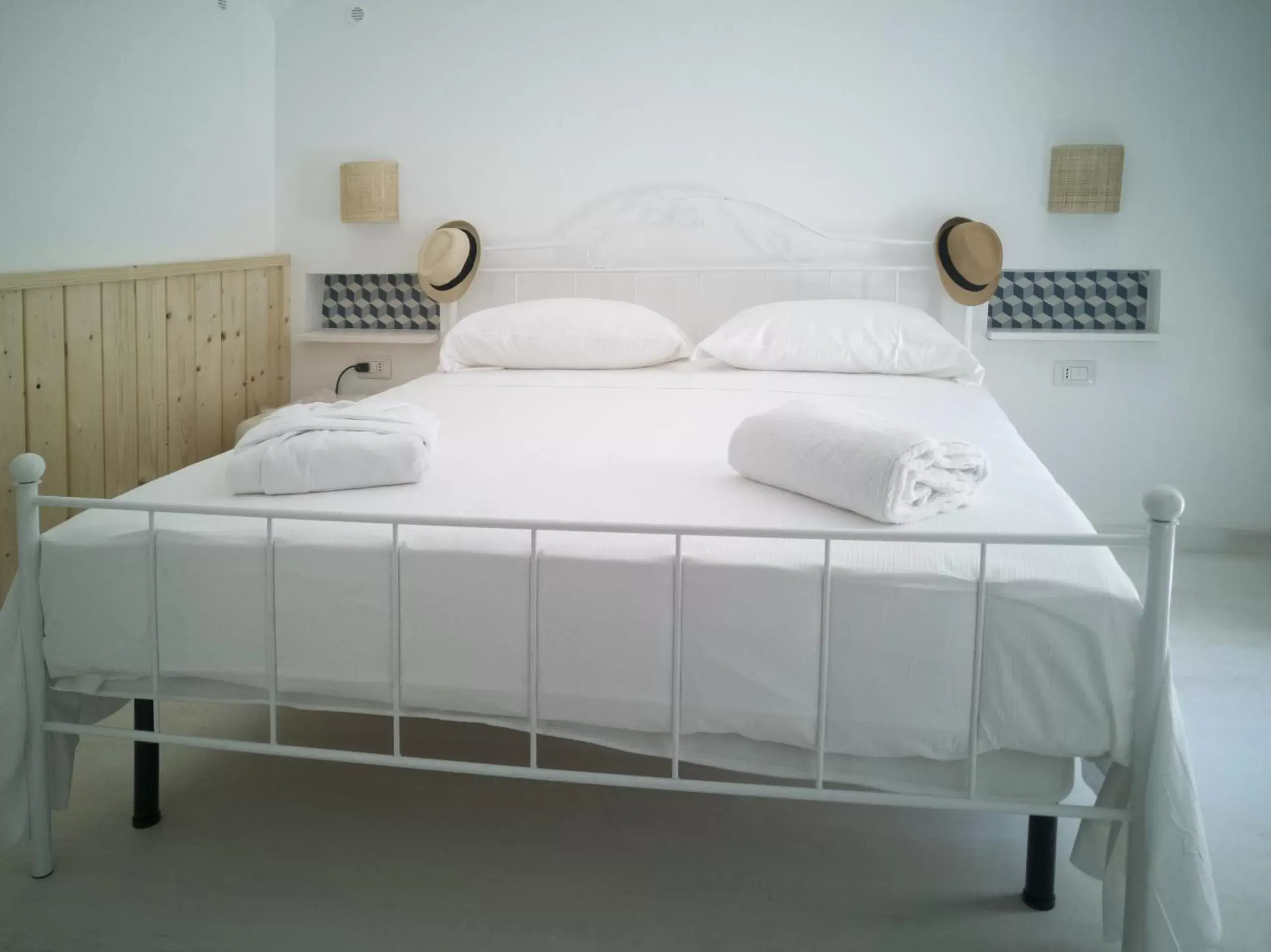 Bed in Terra Muronis Hotel Diffuso