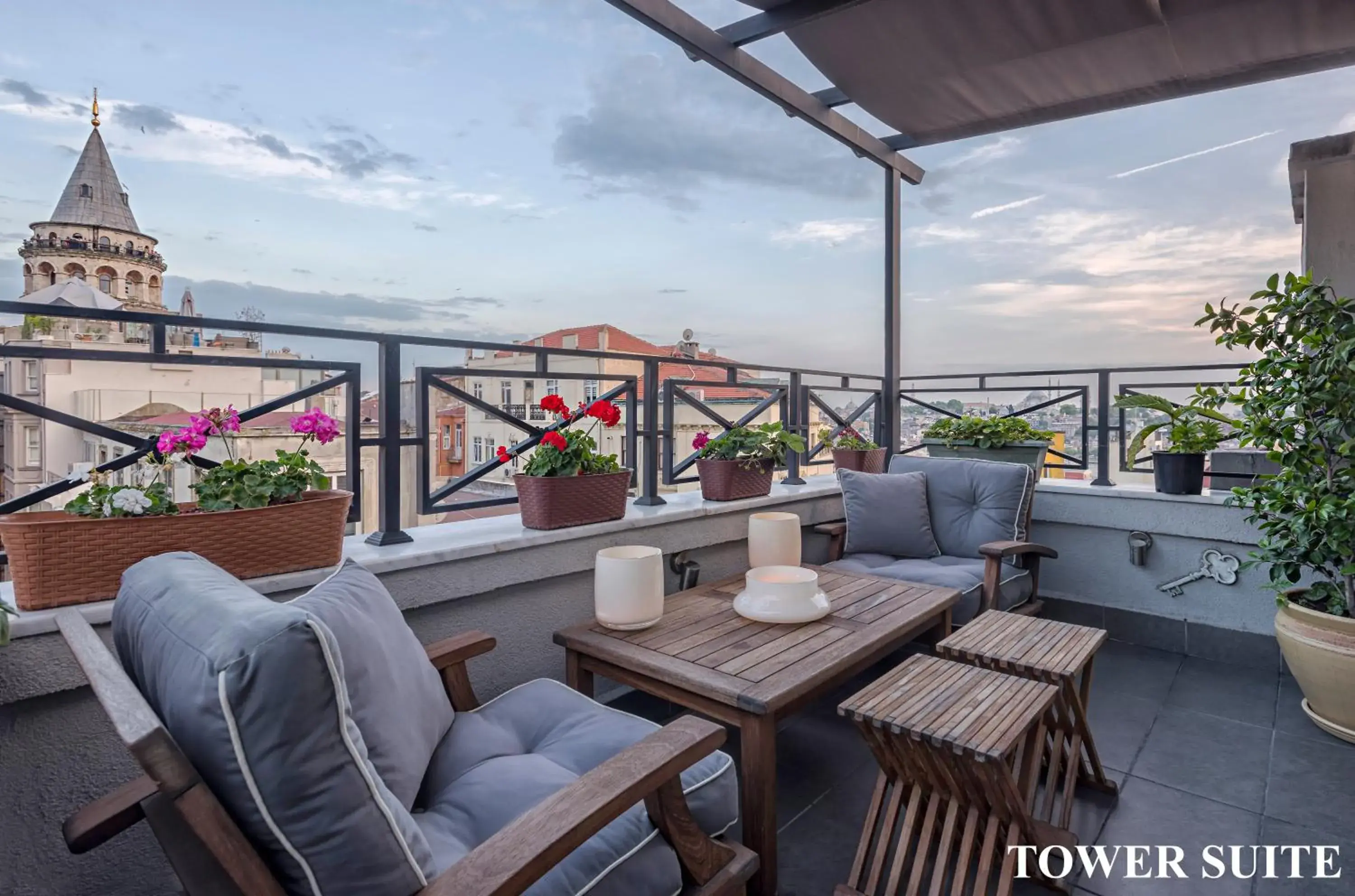 Balcony/Terrace in Louis Appartements