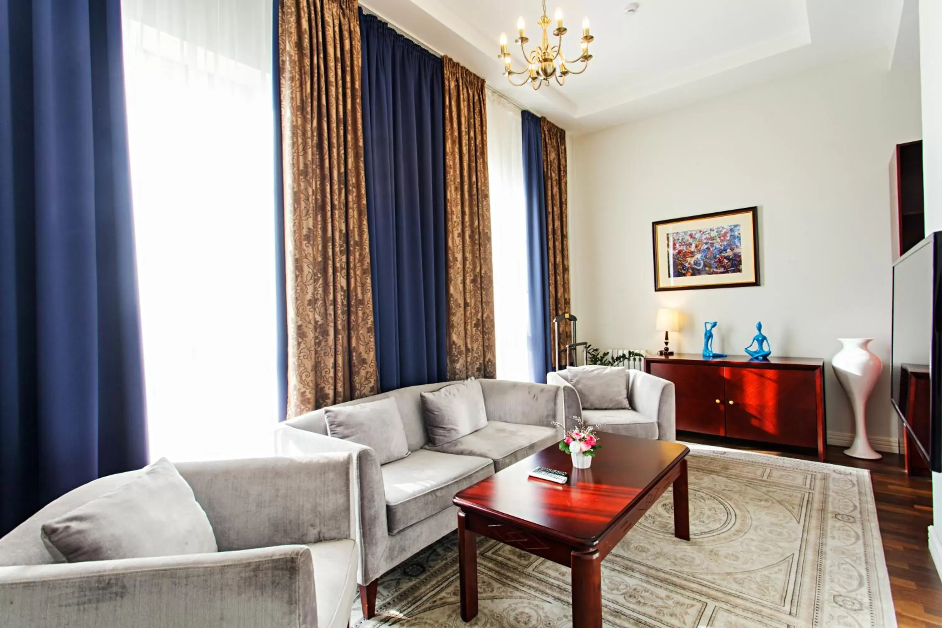 Living room, Seating Area in Ambassador Hotel