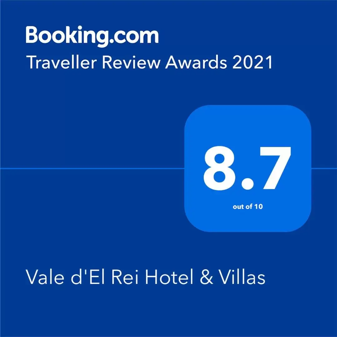 Certificate/Award, Logo/Certificate/Sign/Award in Vale d'El Rei Hotel & Villas