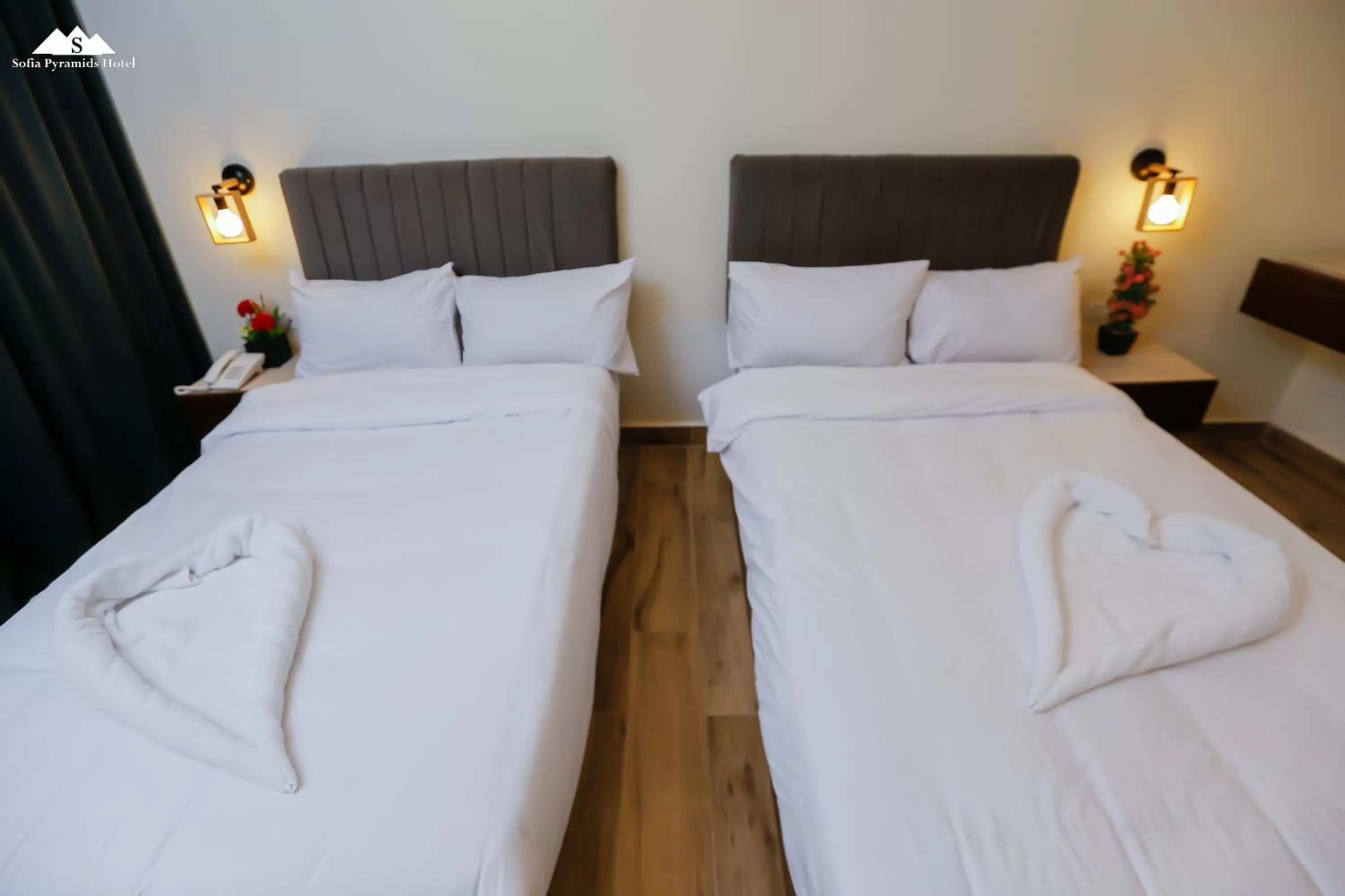 Photo of the whole room, Bed in Sofia Pyramids Hotel