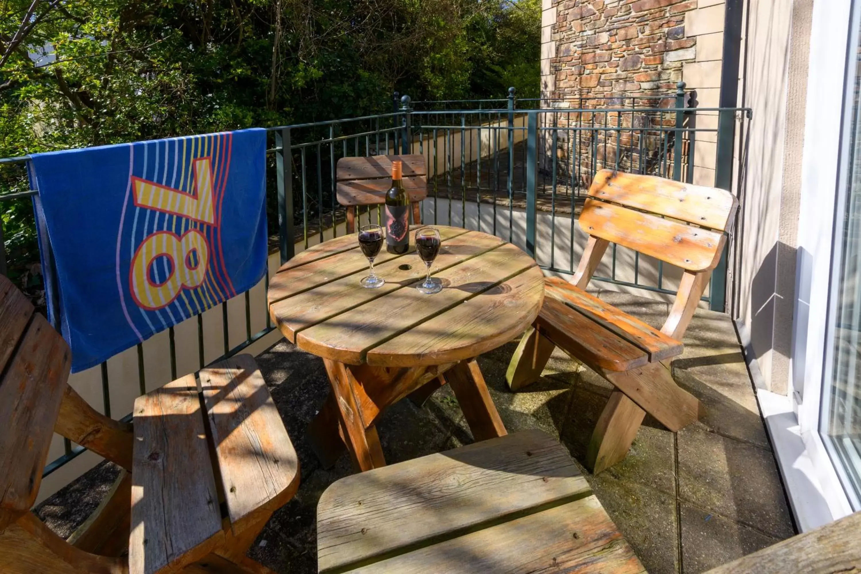 Balcony/Terrace in Porth Veor Manor Villas & Apartments