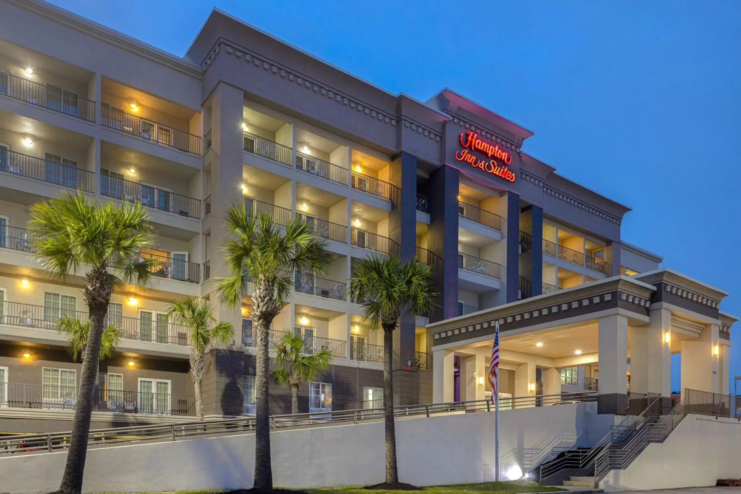 Property Building in Hampton Inn & Suites Galveston