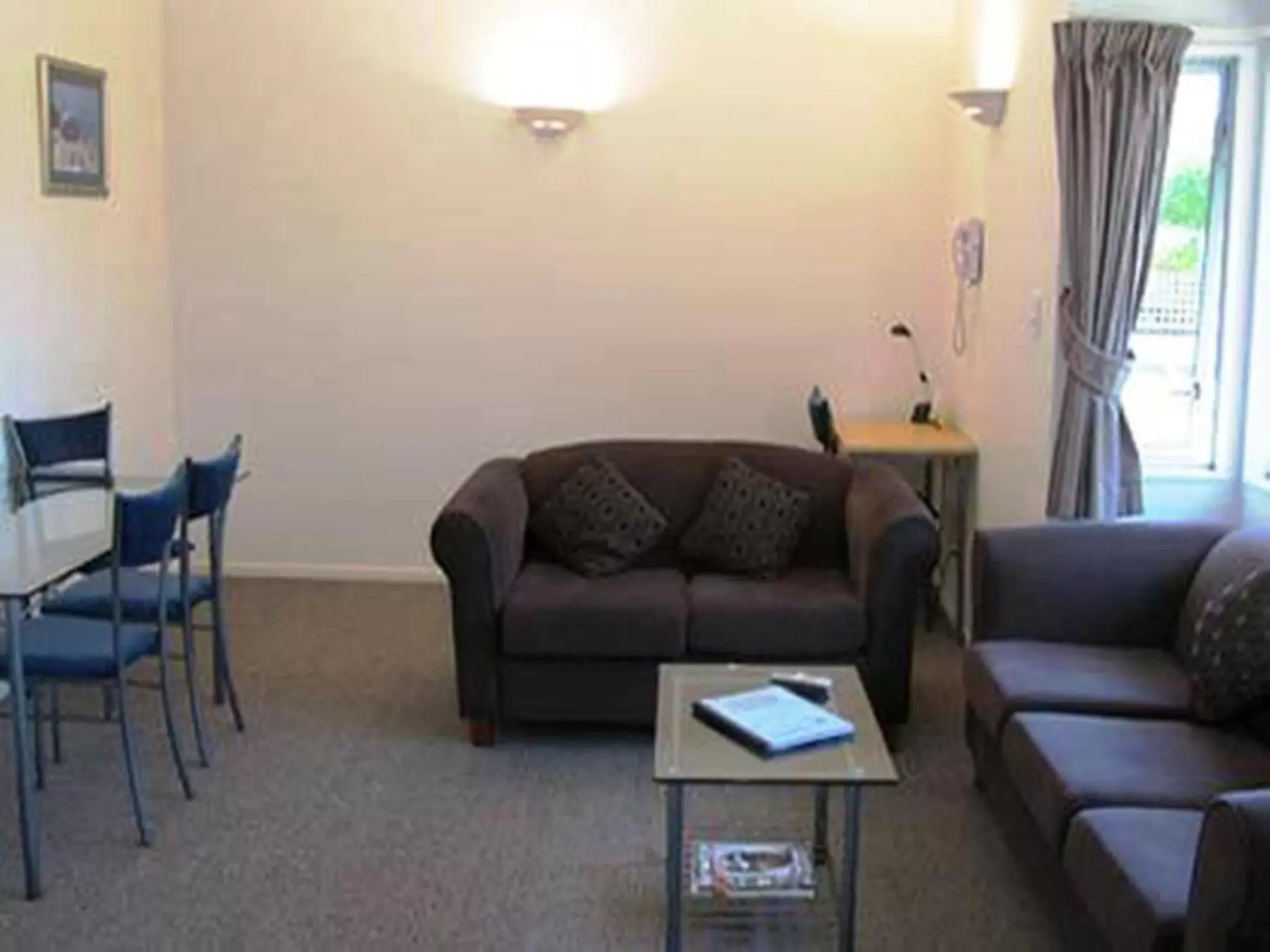 Living room in Riverview Motel Living room in Riverview Motel