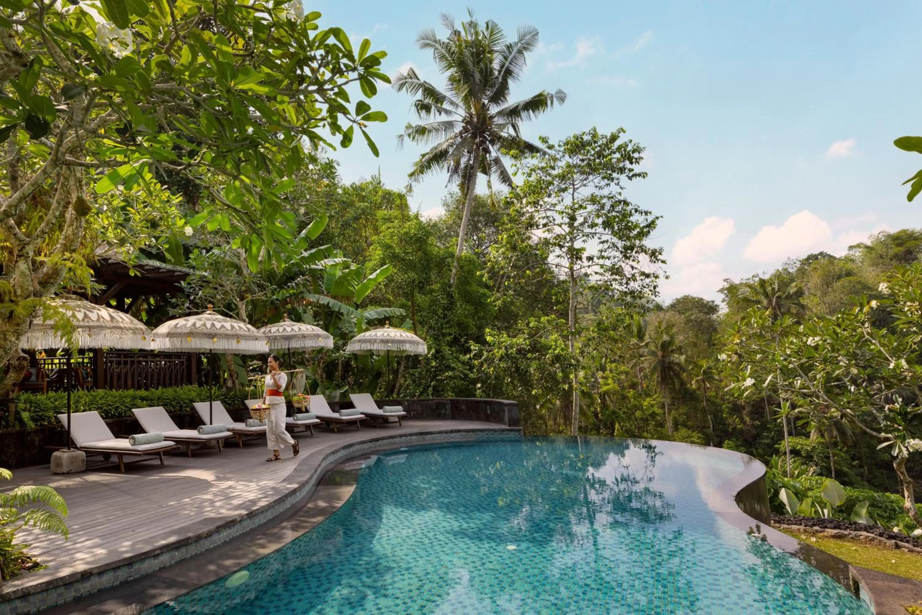 Swimming pool in Mandapa, a Ritz-Carlton Reserve