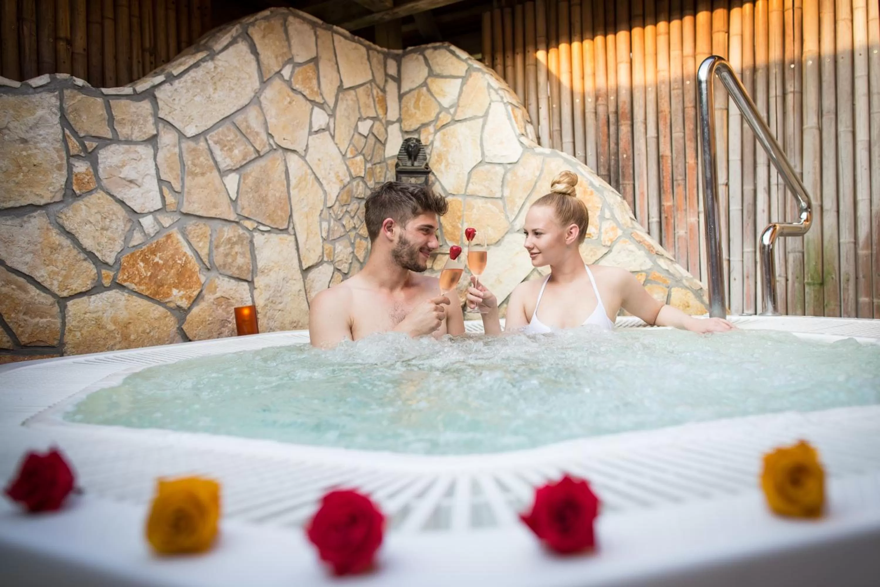 Hot Tub in Korošec Apartments and Wellness Centre