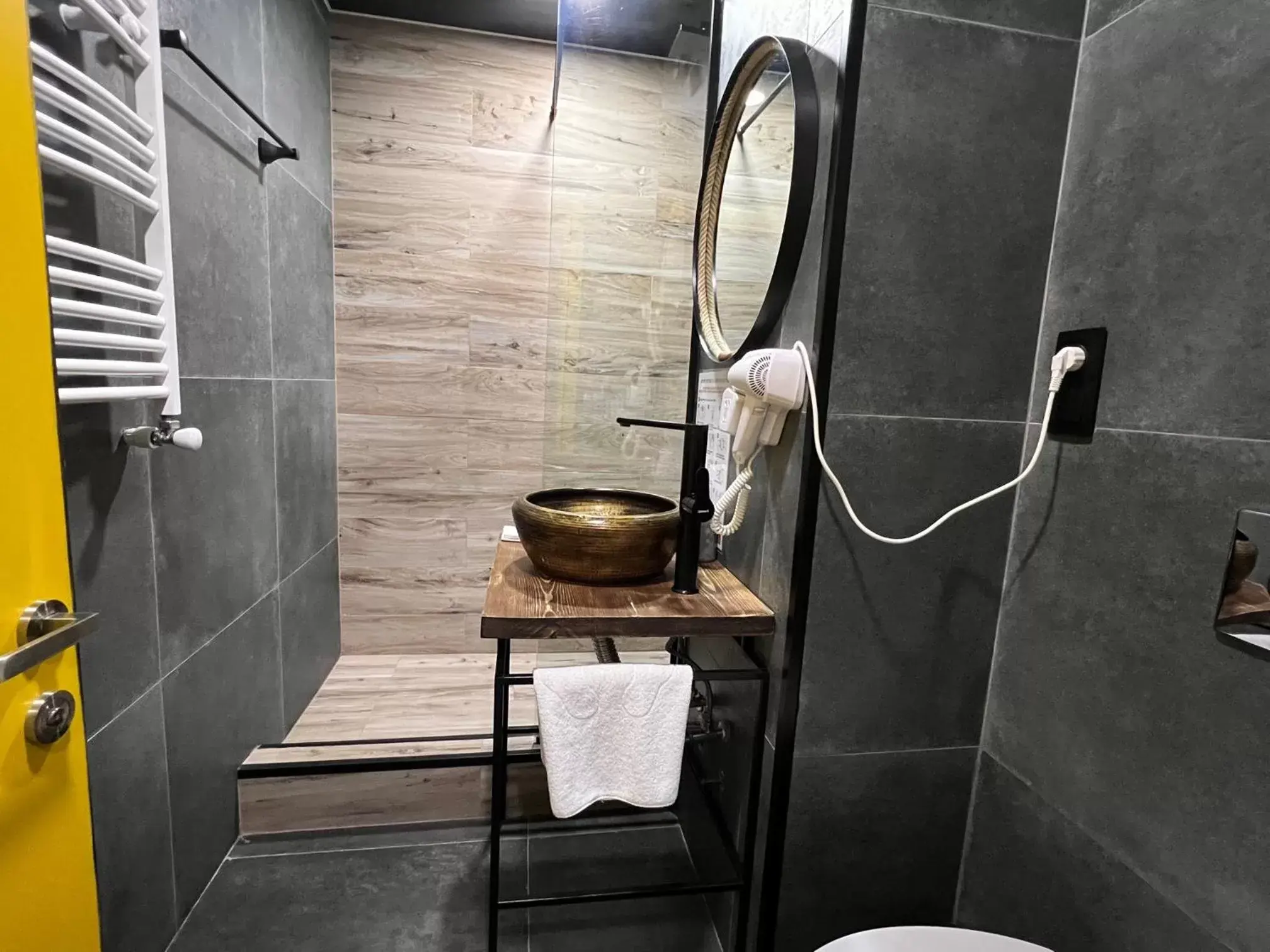 Shower, Bathroom in Gudauri Loft Hotel