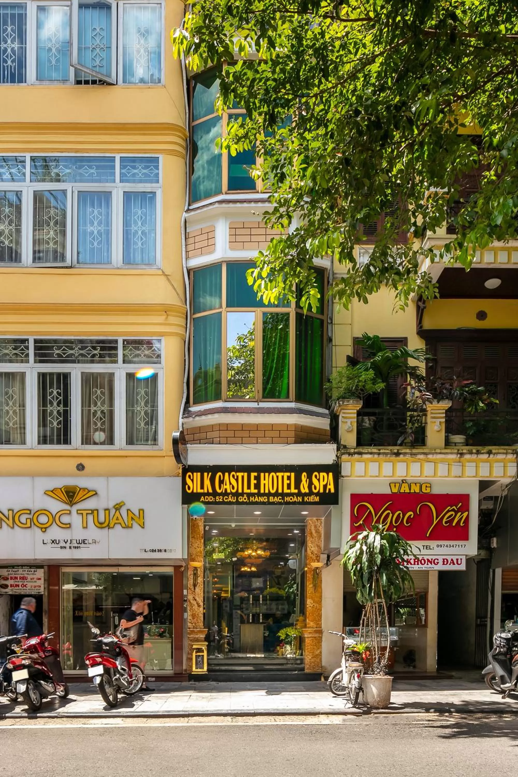 Property building in Silk Castle Hotel & Spa - Hanoi Old quarter