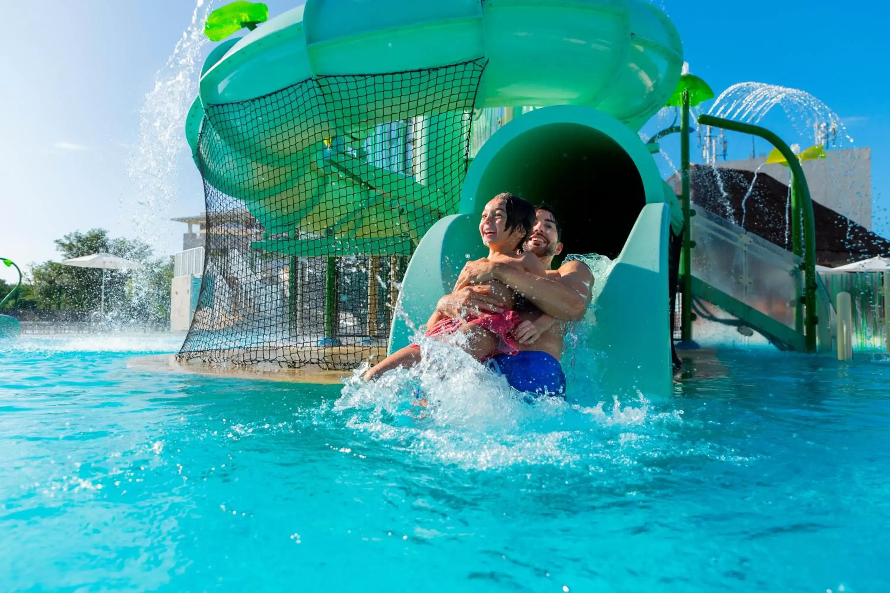 Aqua park, Swimming Pool in Paradisus Playa del Carmen All Inclusive