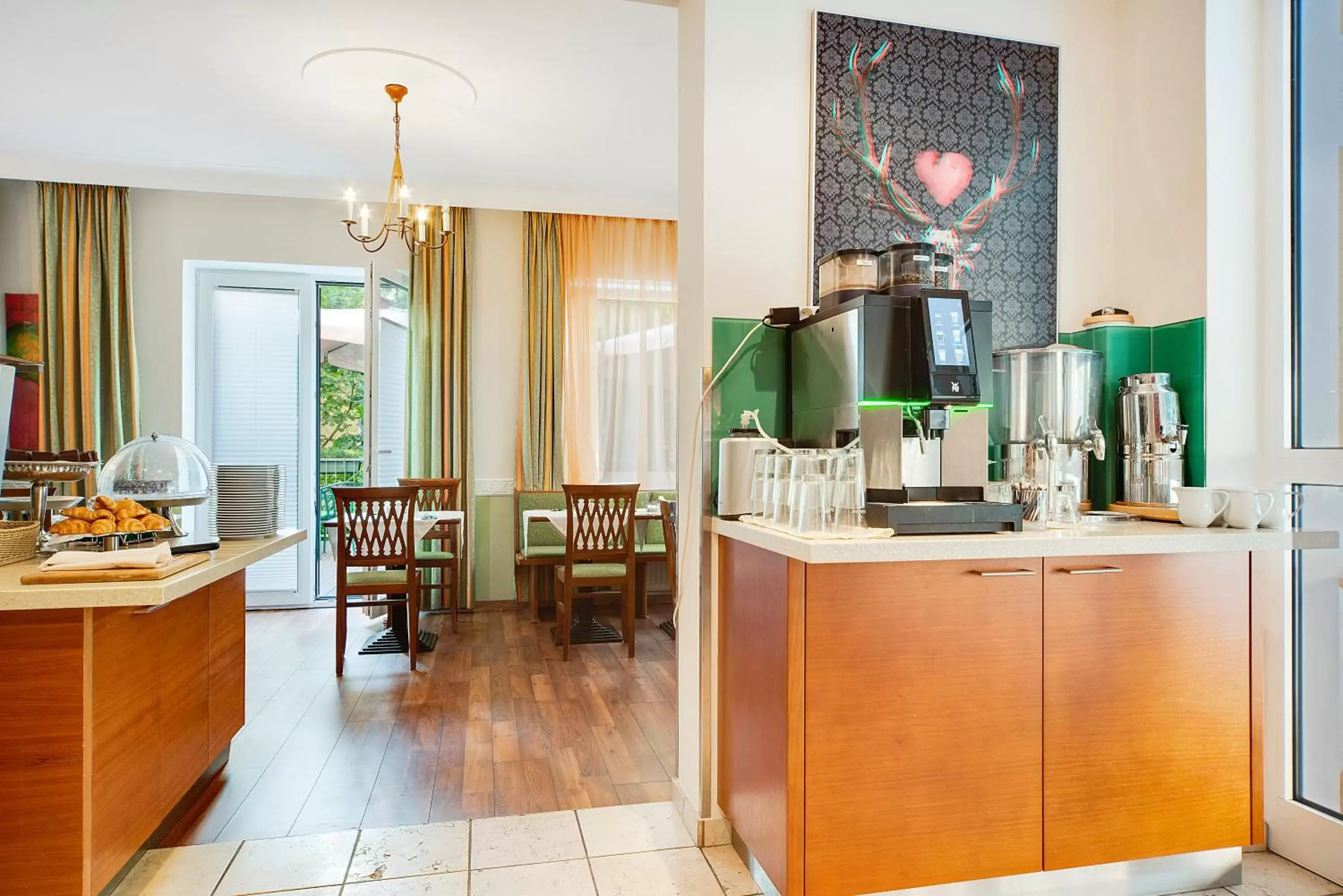 Buffet breakfast in Hotel Astoria Buffet breakfast in Hotel Astoria