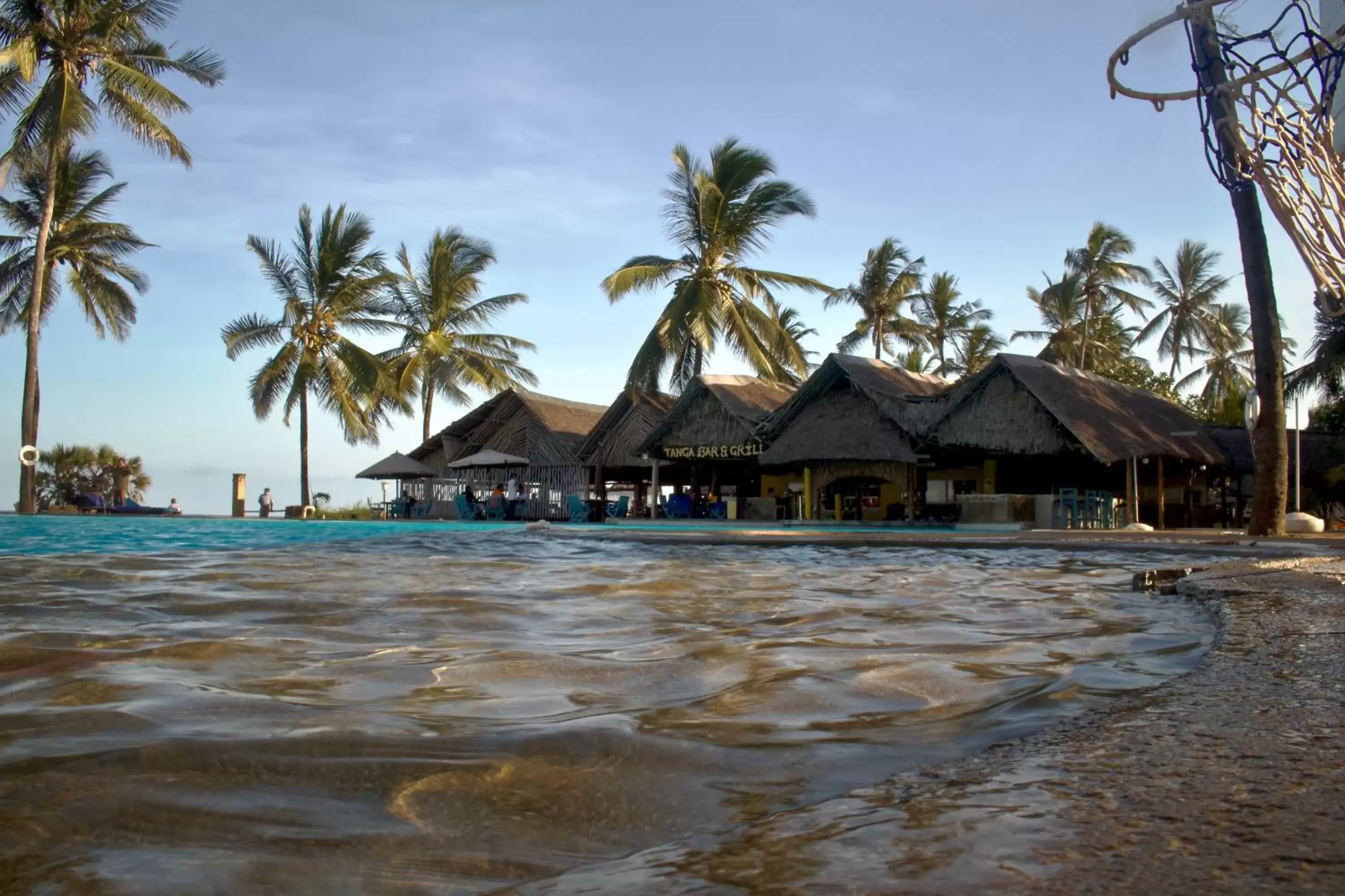 Lounge or bar, Beach in Reef Hotel Mombasa