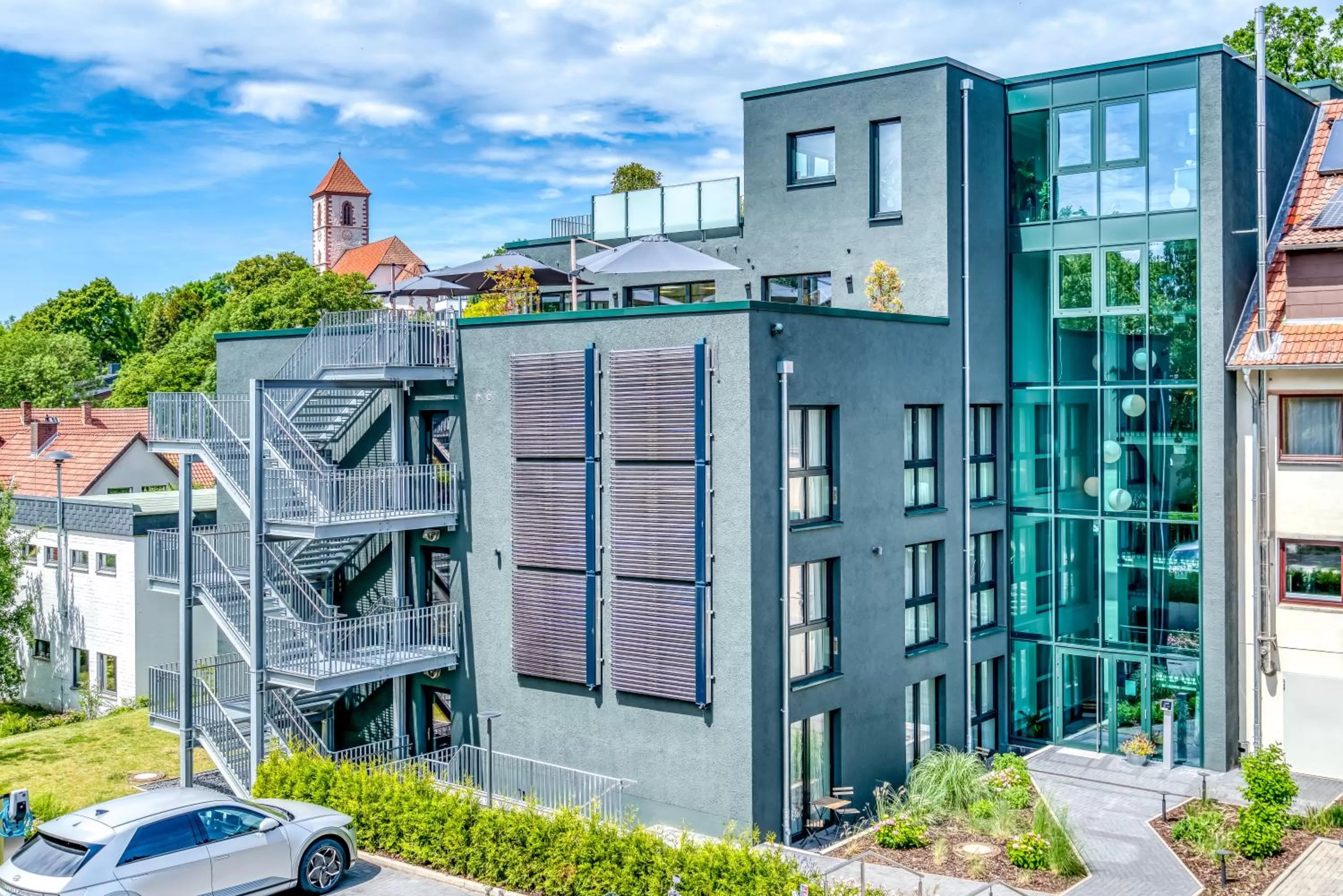 Property building in Hotel Beckmann