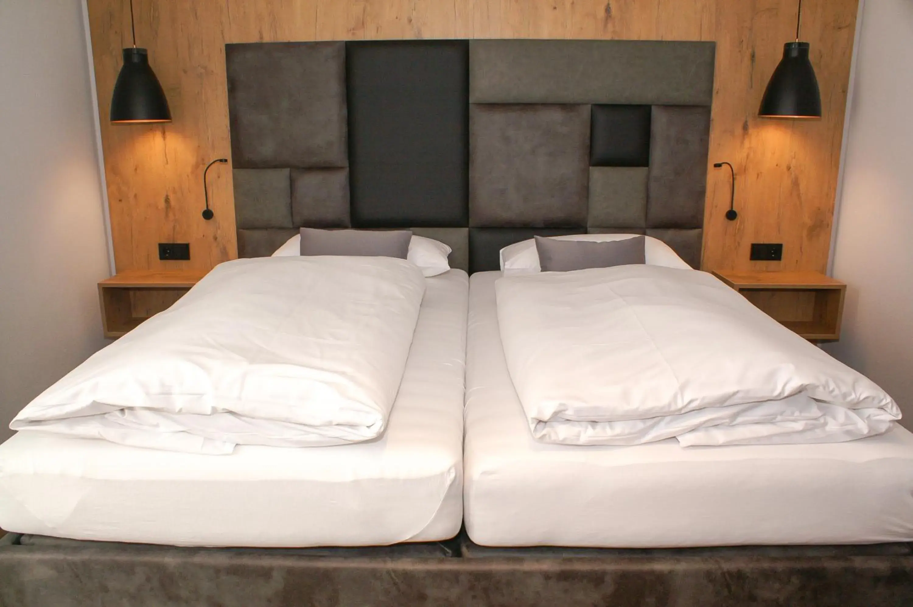 Bed in Hotel Grüner Baum