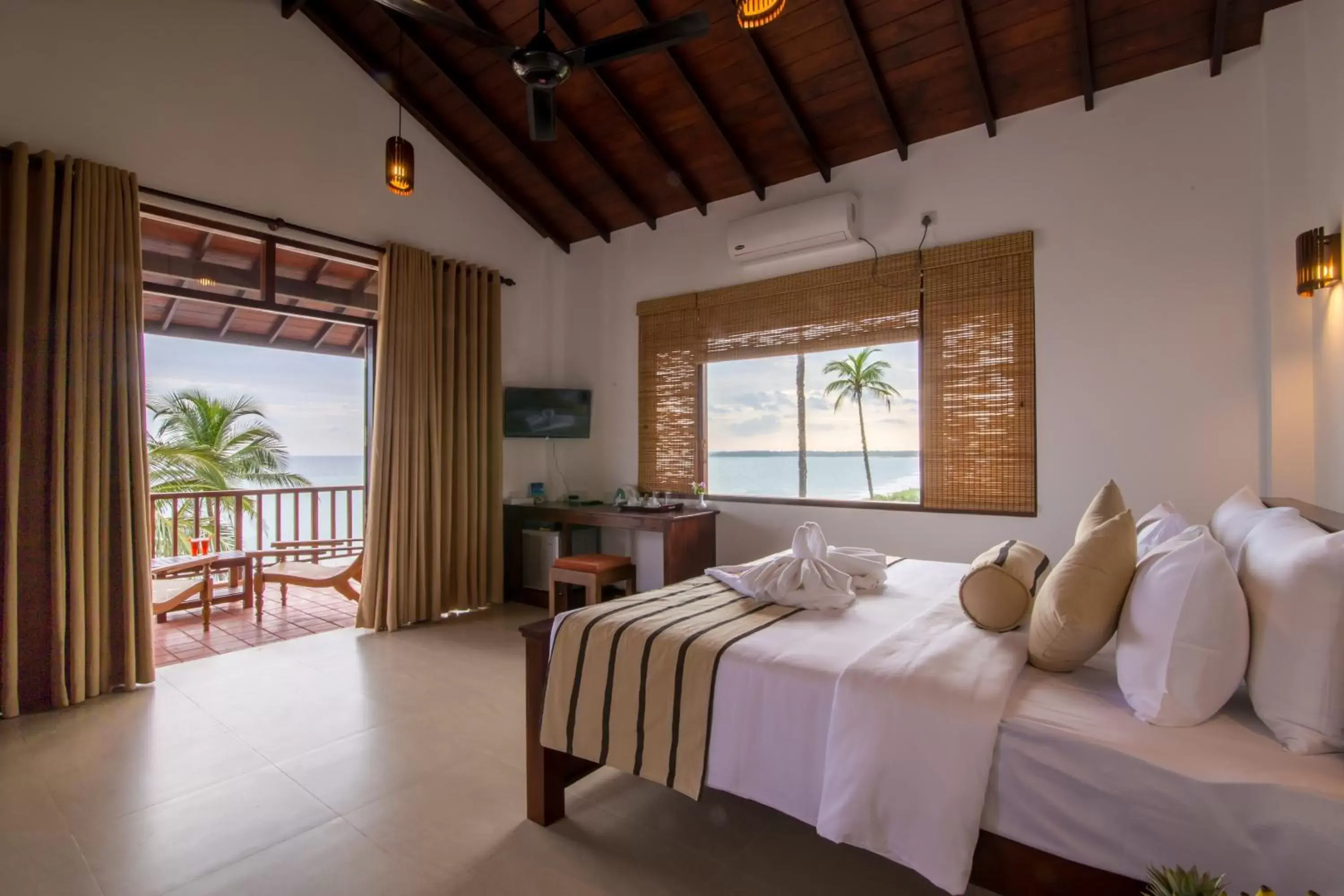 Bedroom, Bed in Ananya Beach Resort