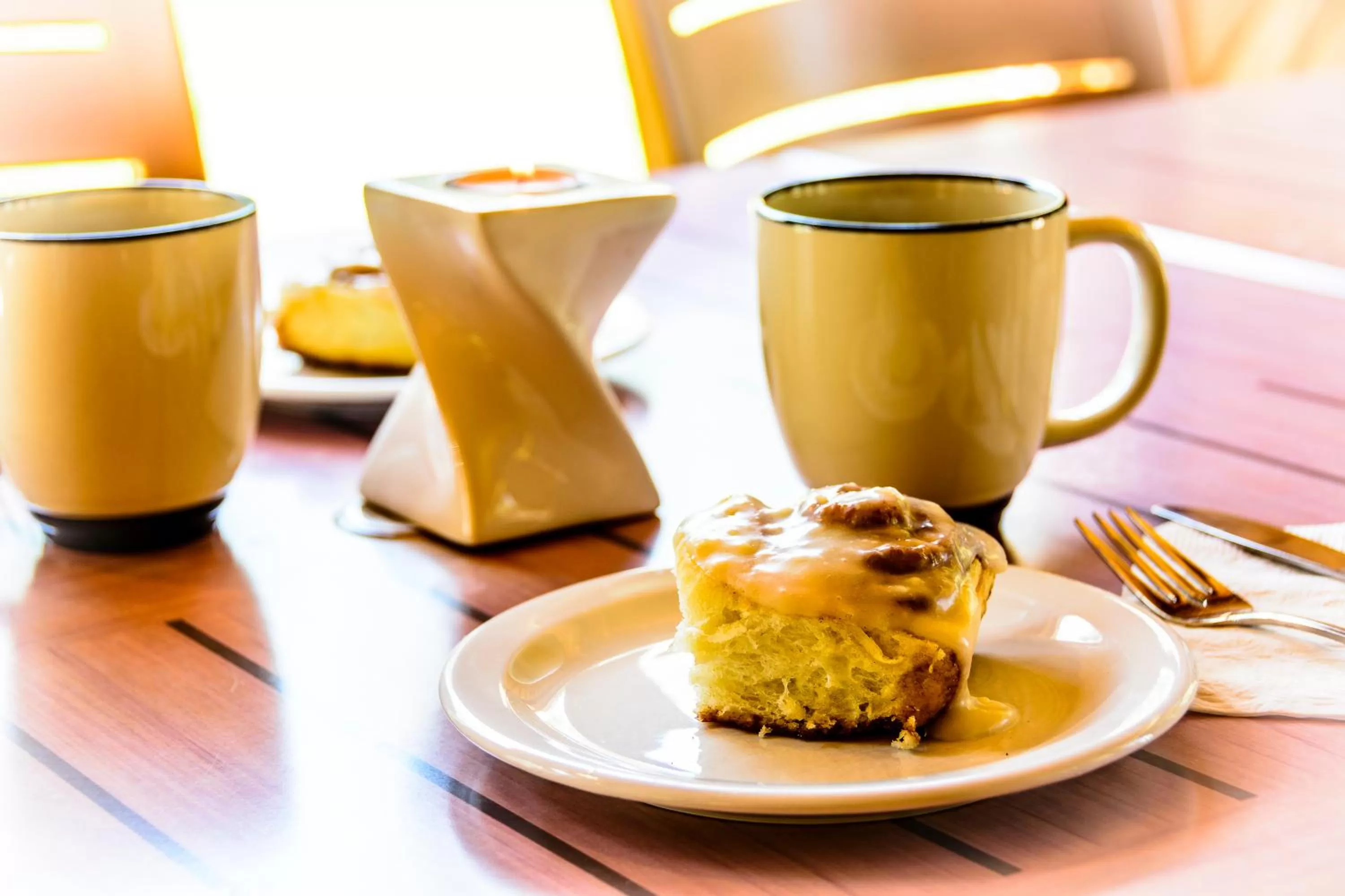Continental breakfast in Rustlers Lodge