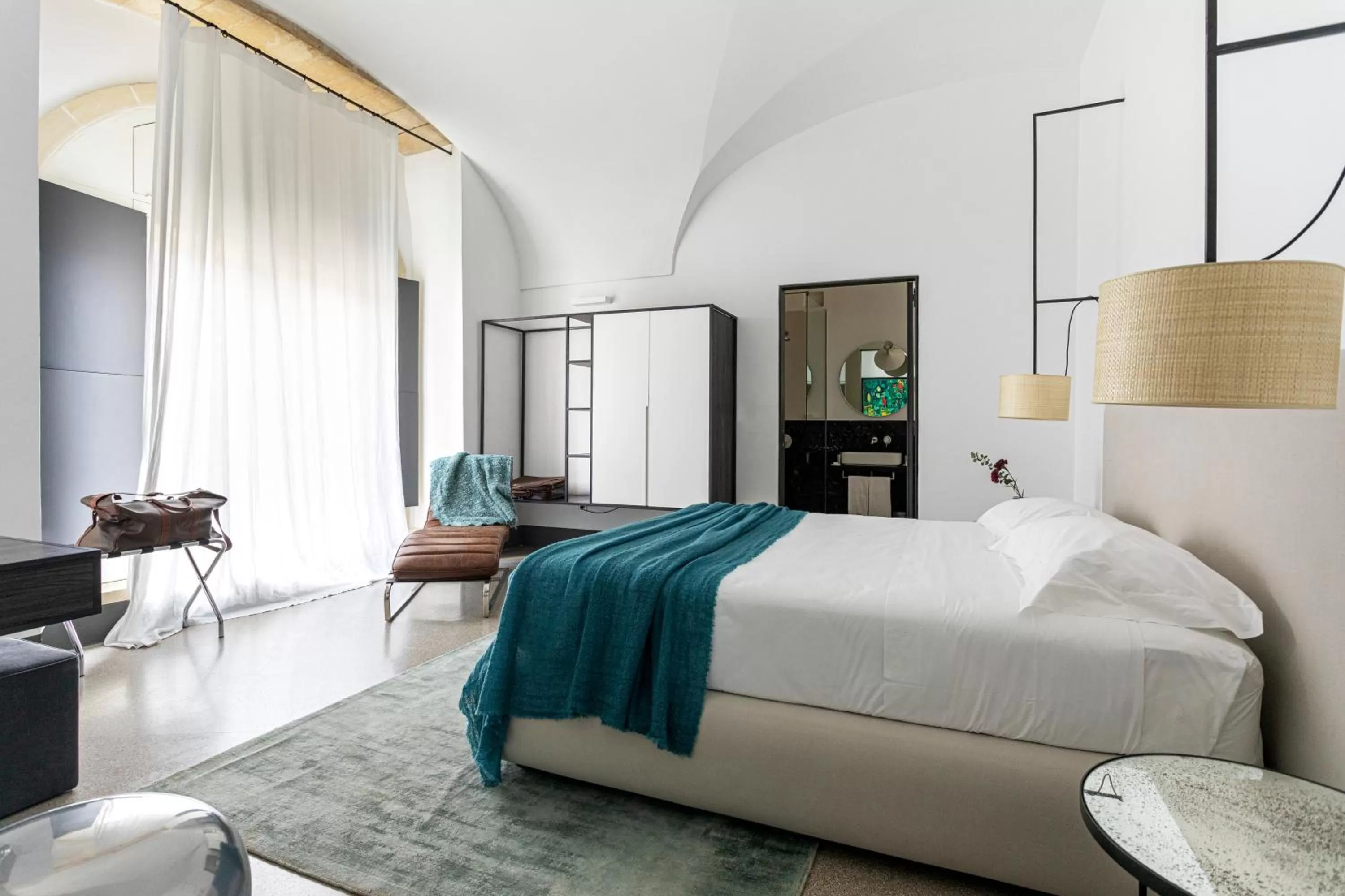 Bedroom, Bed in Palazzo De Noha - Boutique Hotel