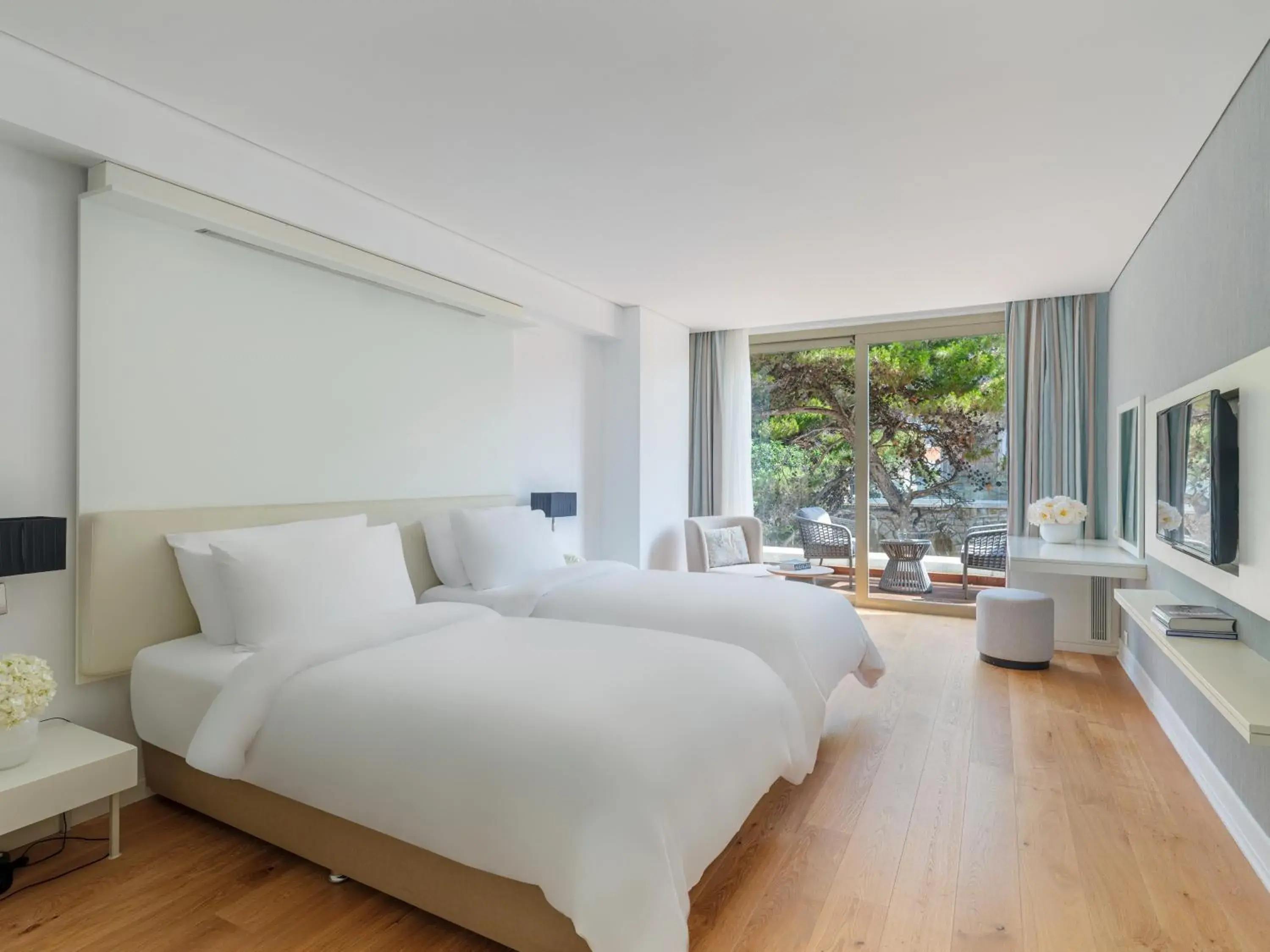 Classic Twin Room with Park View in Rixos Libertas Dubrovnik Classic Twin Room with Park View in Rixos Libertas Dubrovnik