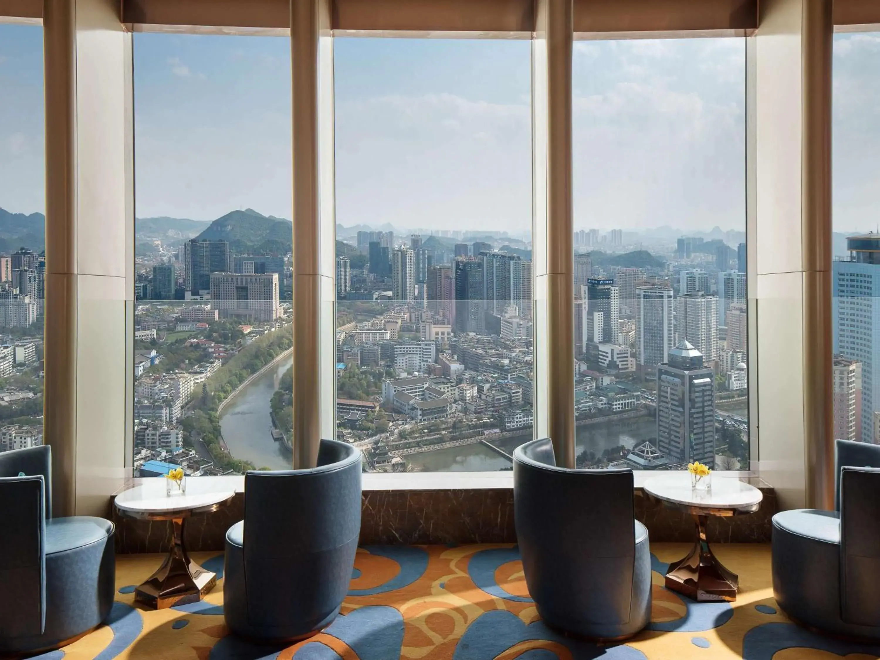 On site, Mountain View in Sofitel Guiyang Hunter